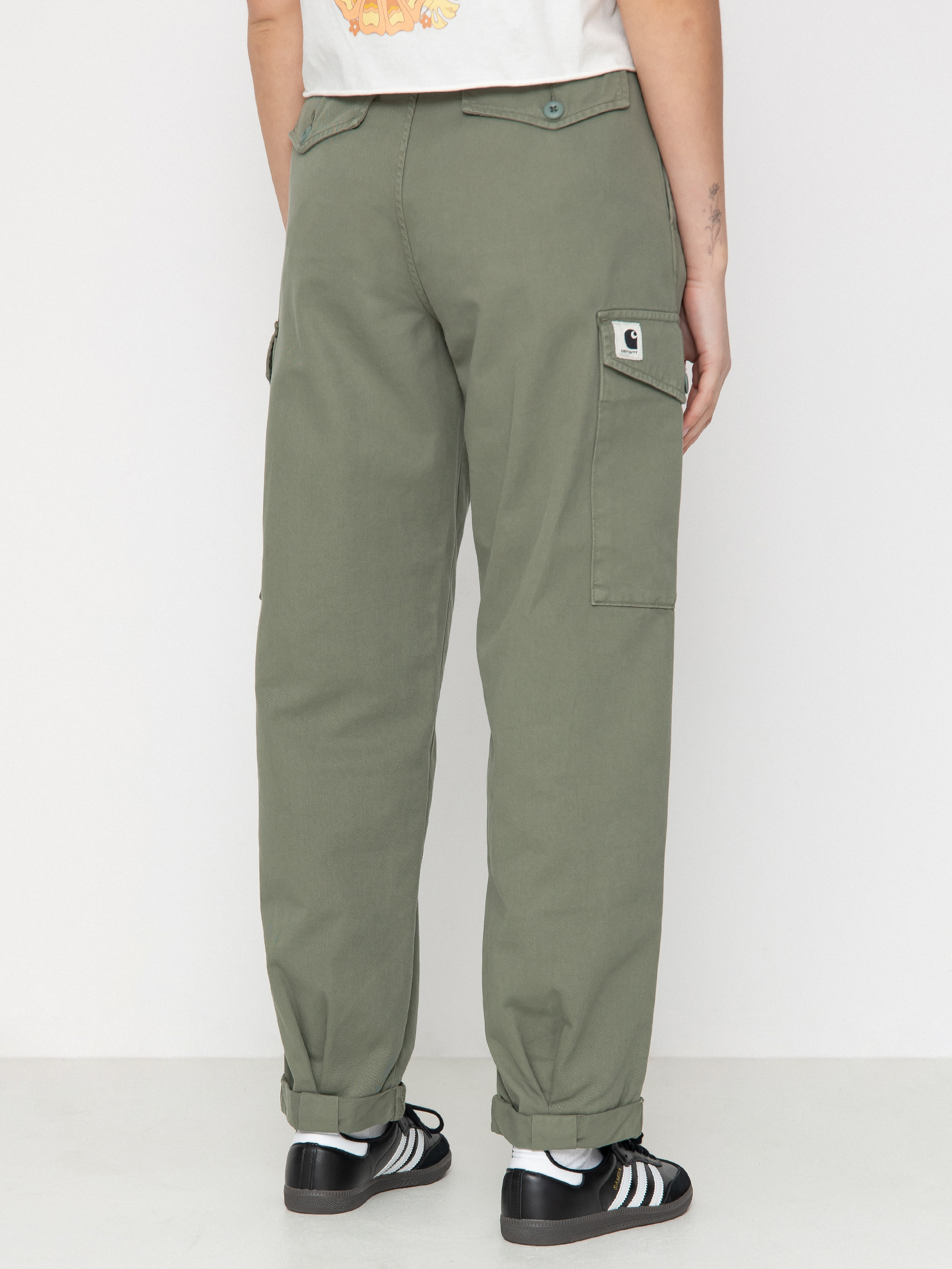 Штани Carhartt WIP Collins Wmn (park)