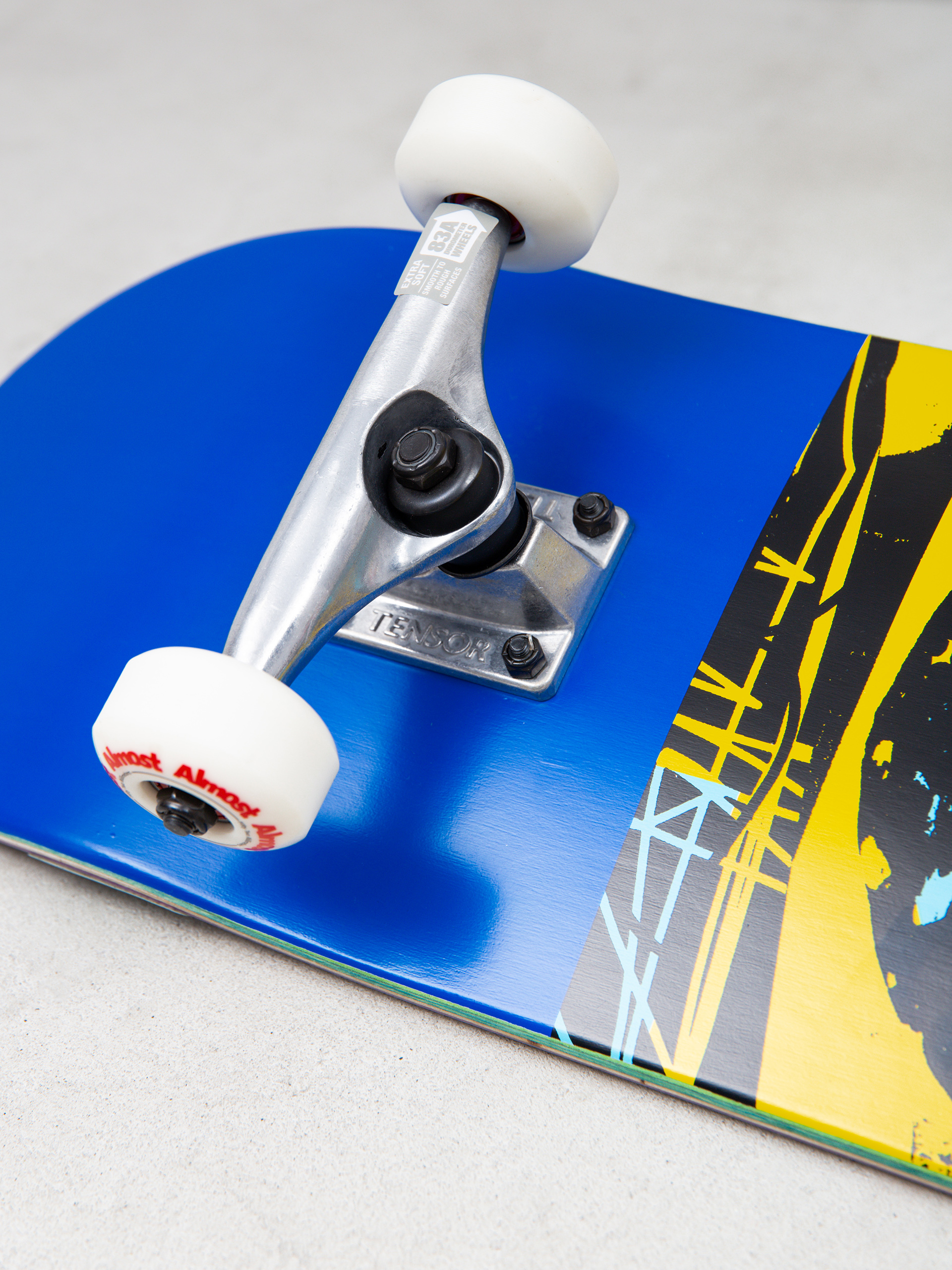 Скейтборд Almost Scum Punk Resin (navy/yellow/red)
