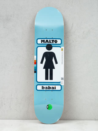 Декa Girl Skateboard Malto 93 Til (light blue/black)