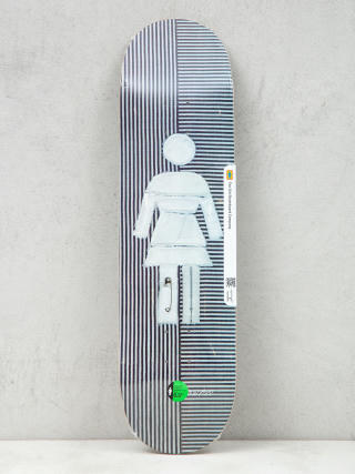 Декa Girl Skateboard Howard Scraps (white/black)