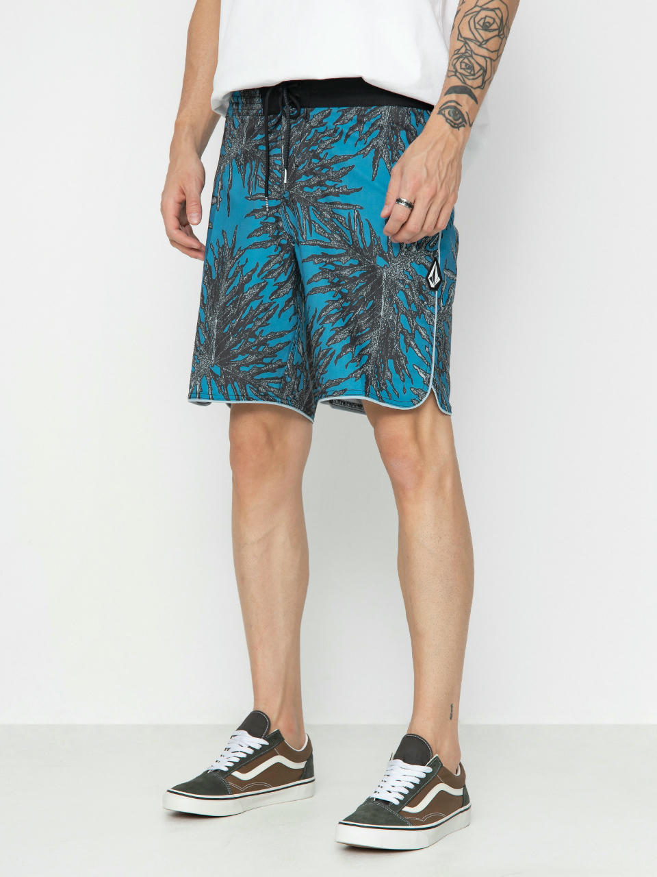 Пляжні шорти Volcom Beeg Leef Stoney 19 (tidal blue)