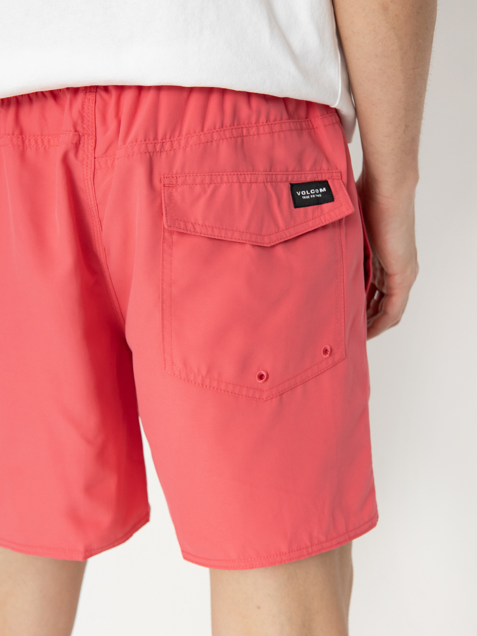 Шорти Volcom Lido Solid 16 (washed ruby)