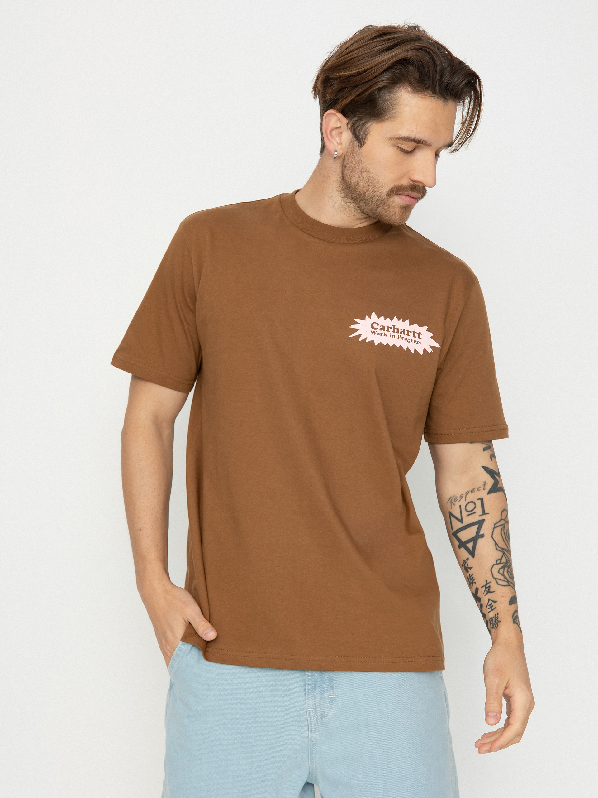 Футболка Carhartt WIP Bam (hamilton brown)