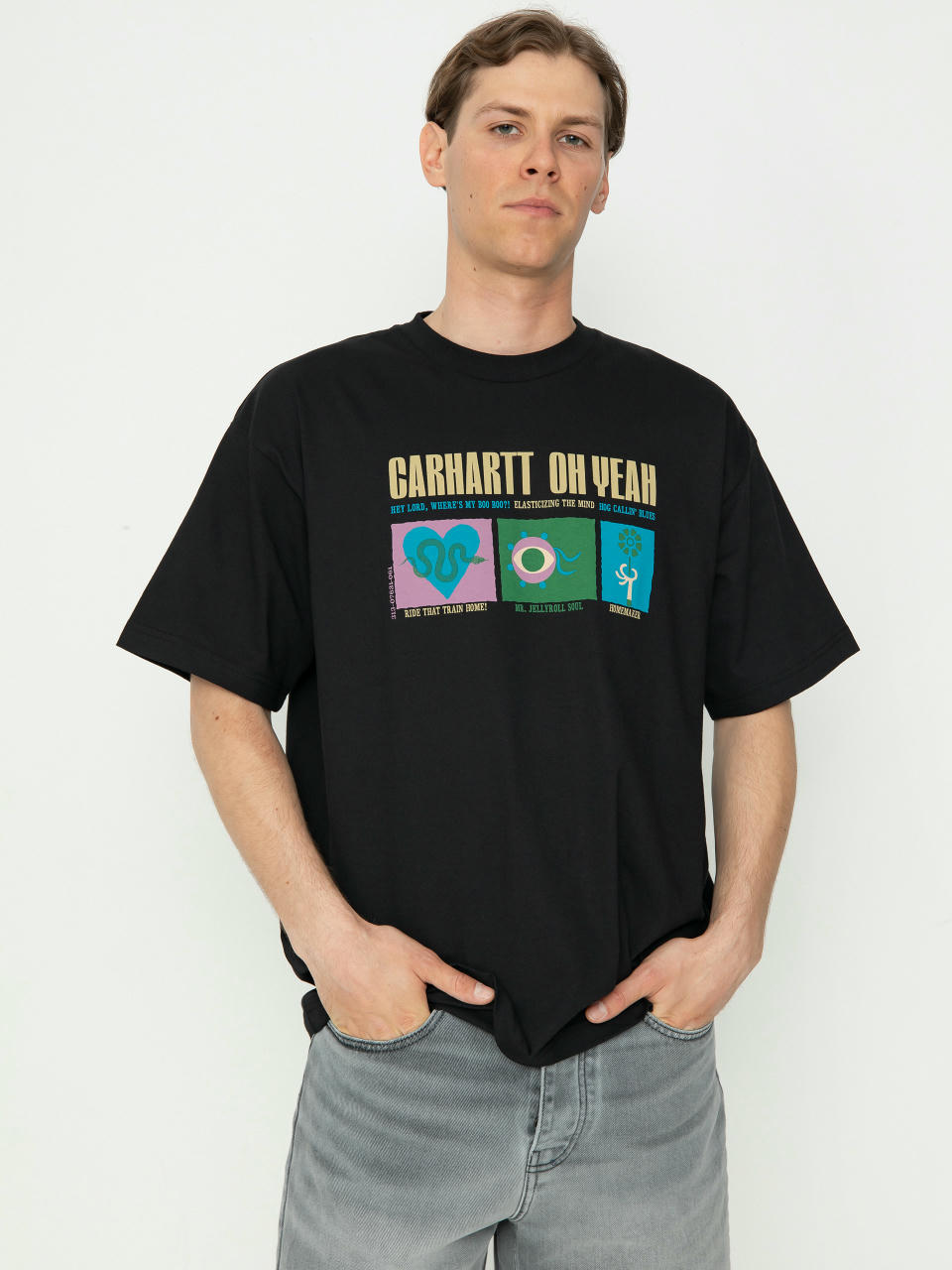 Футболка Carhartt WIP Oh Yeah (black)