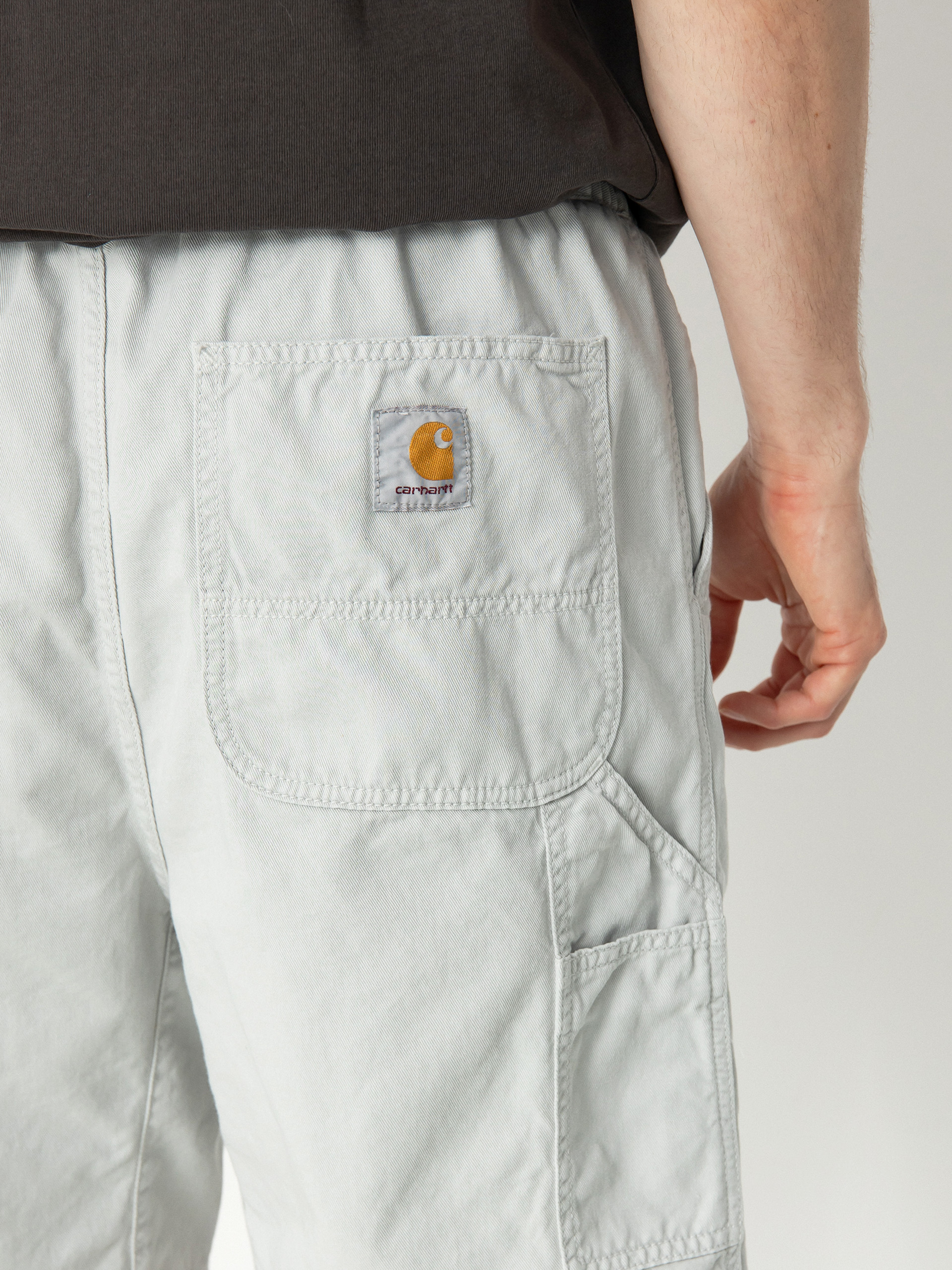 Шорти Carhartt WIP Flint (sonic silver)
