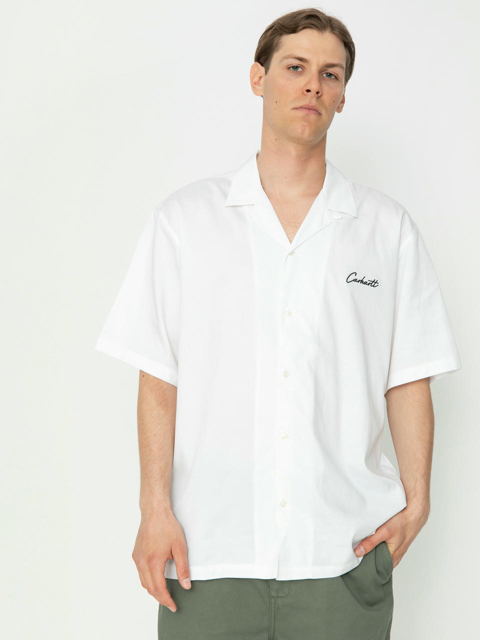 Сорочка Carhartt WIP Delray (white/black)