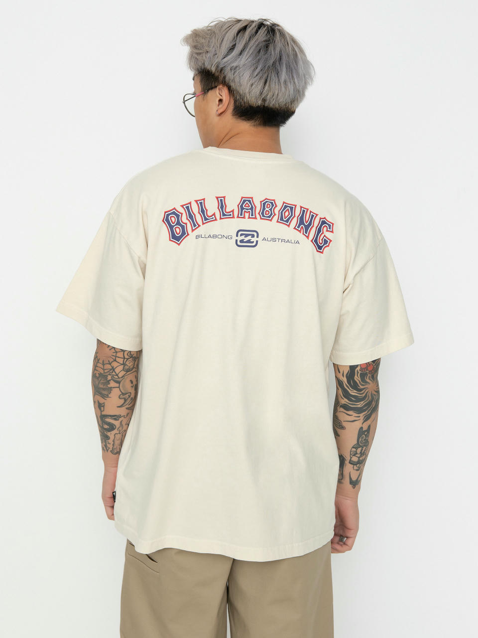 Футболка Billabong Arch Wave Og (off white)