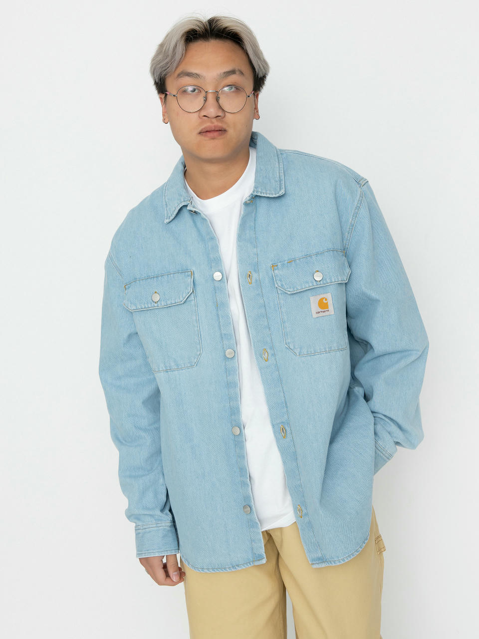 Сорочка Carhartt WIP Harvey (blue)