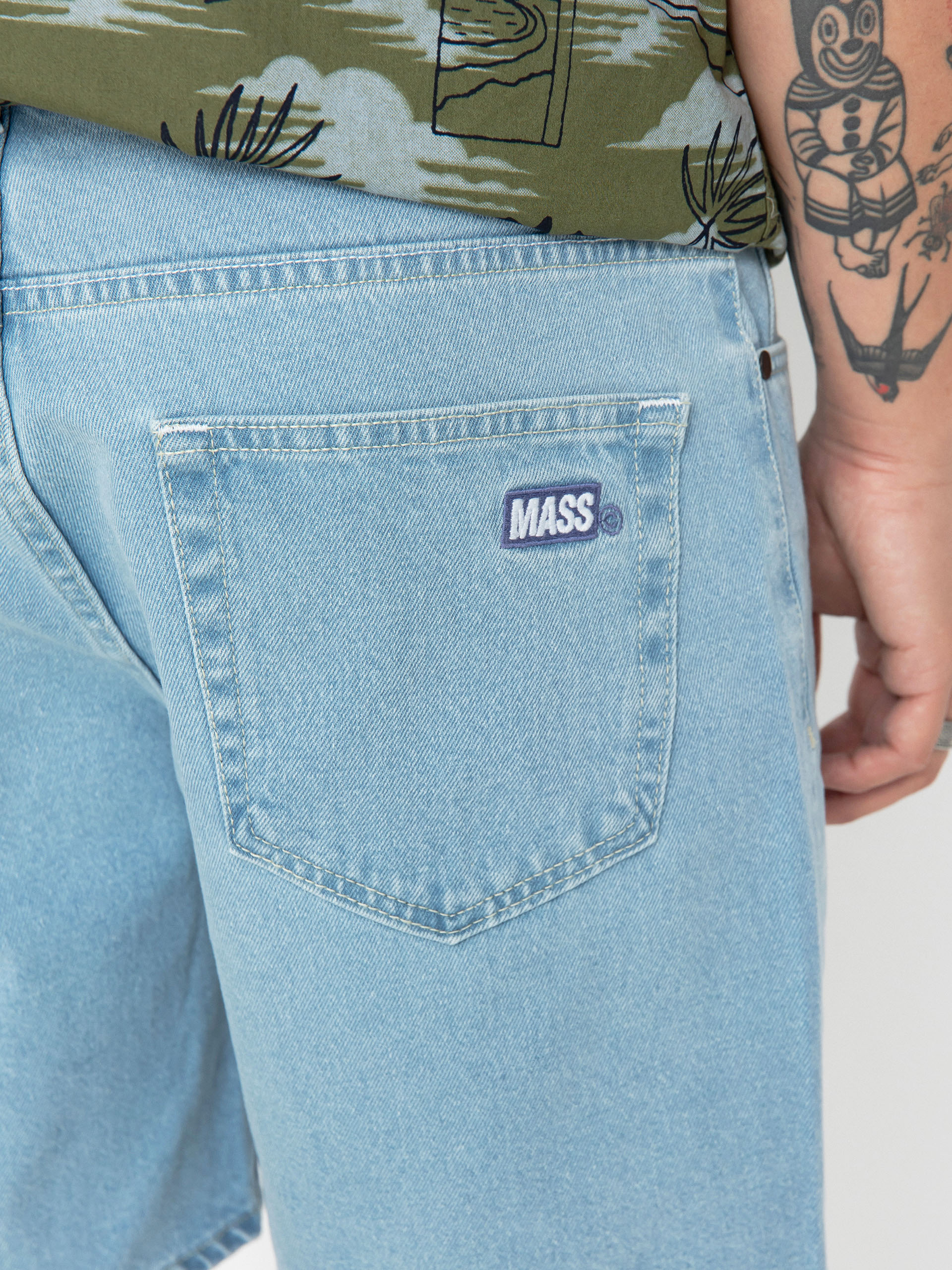 Шорти MassDnm Jeans Box (light blue)