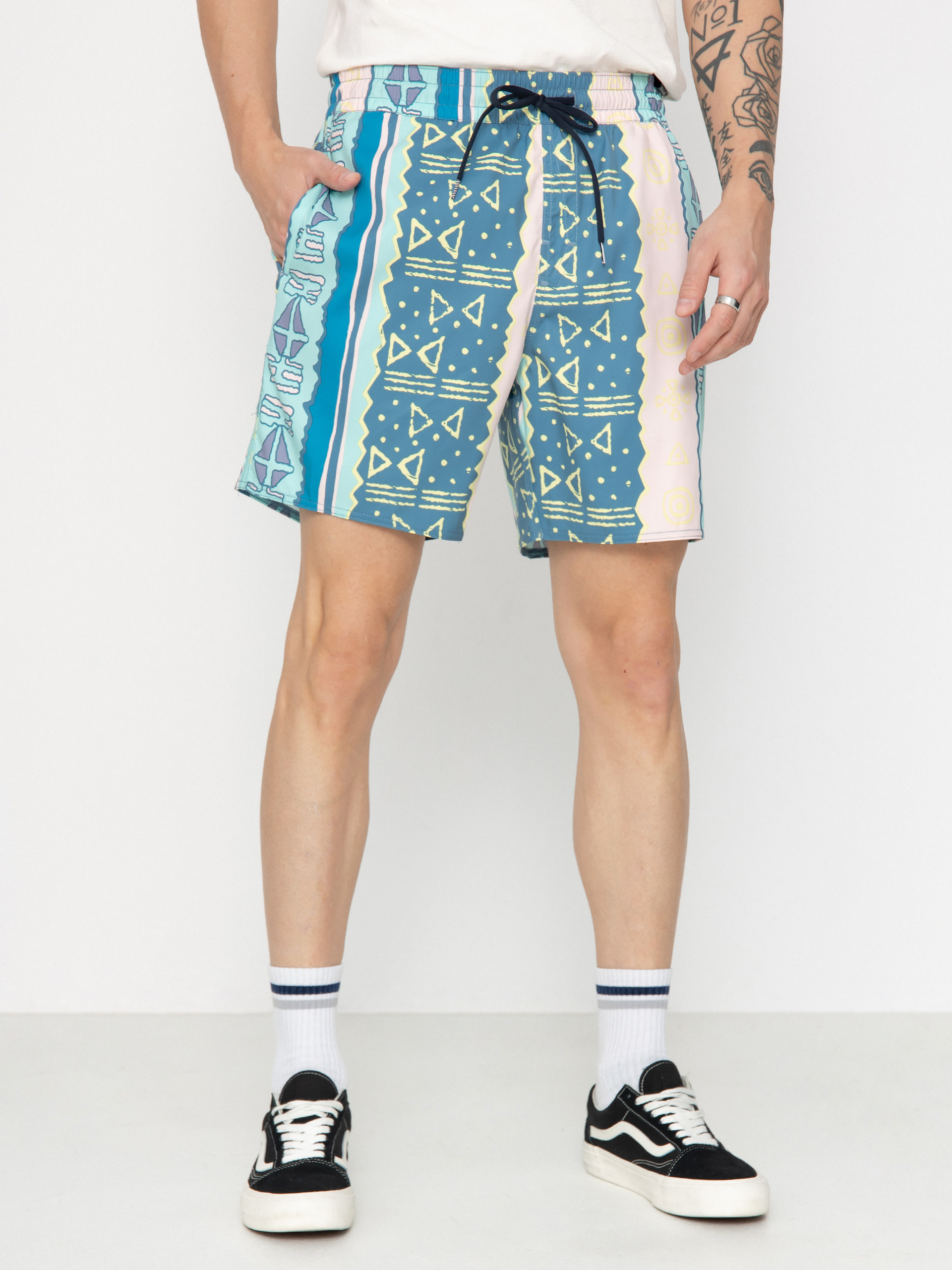 Шорти Volcom Lido Print 17 (crete blue)