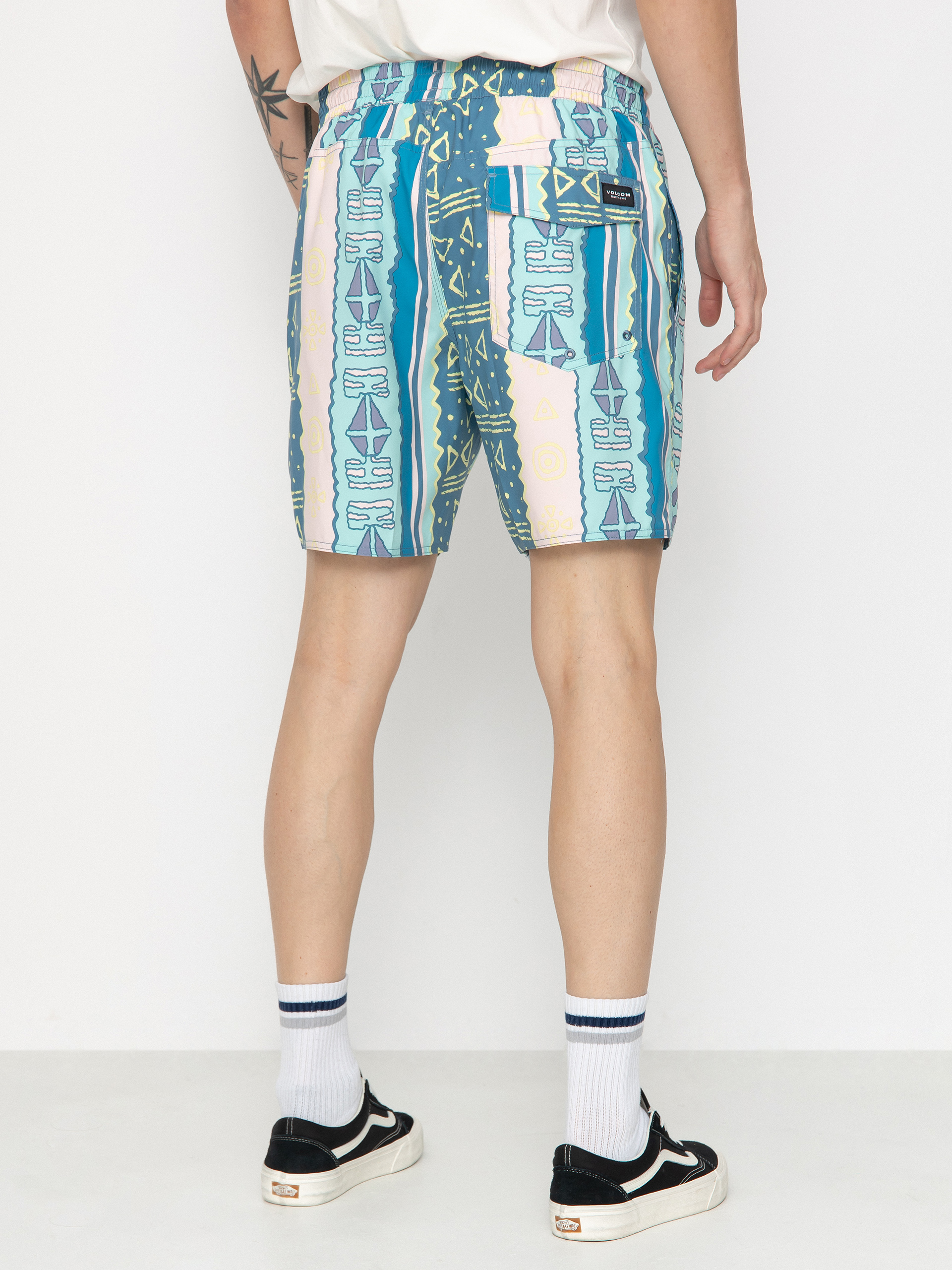 Шорти Volcom Lido Print 17 (crete blue)
