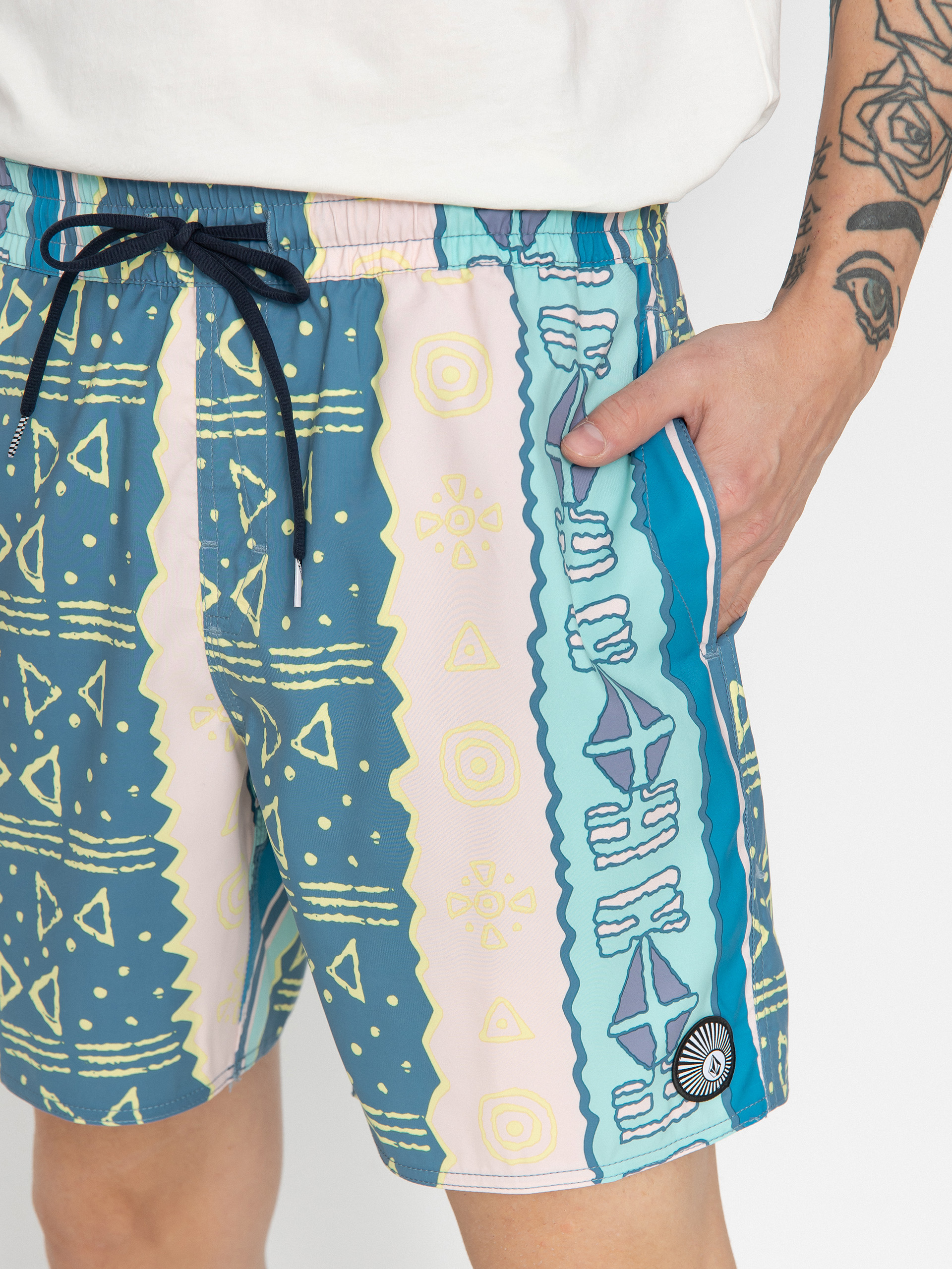 Шорти Volcom Lido Print 17 (crete blue)