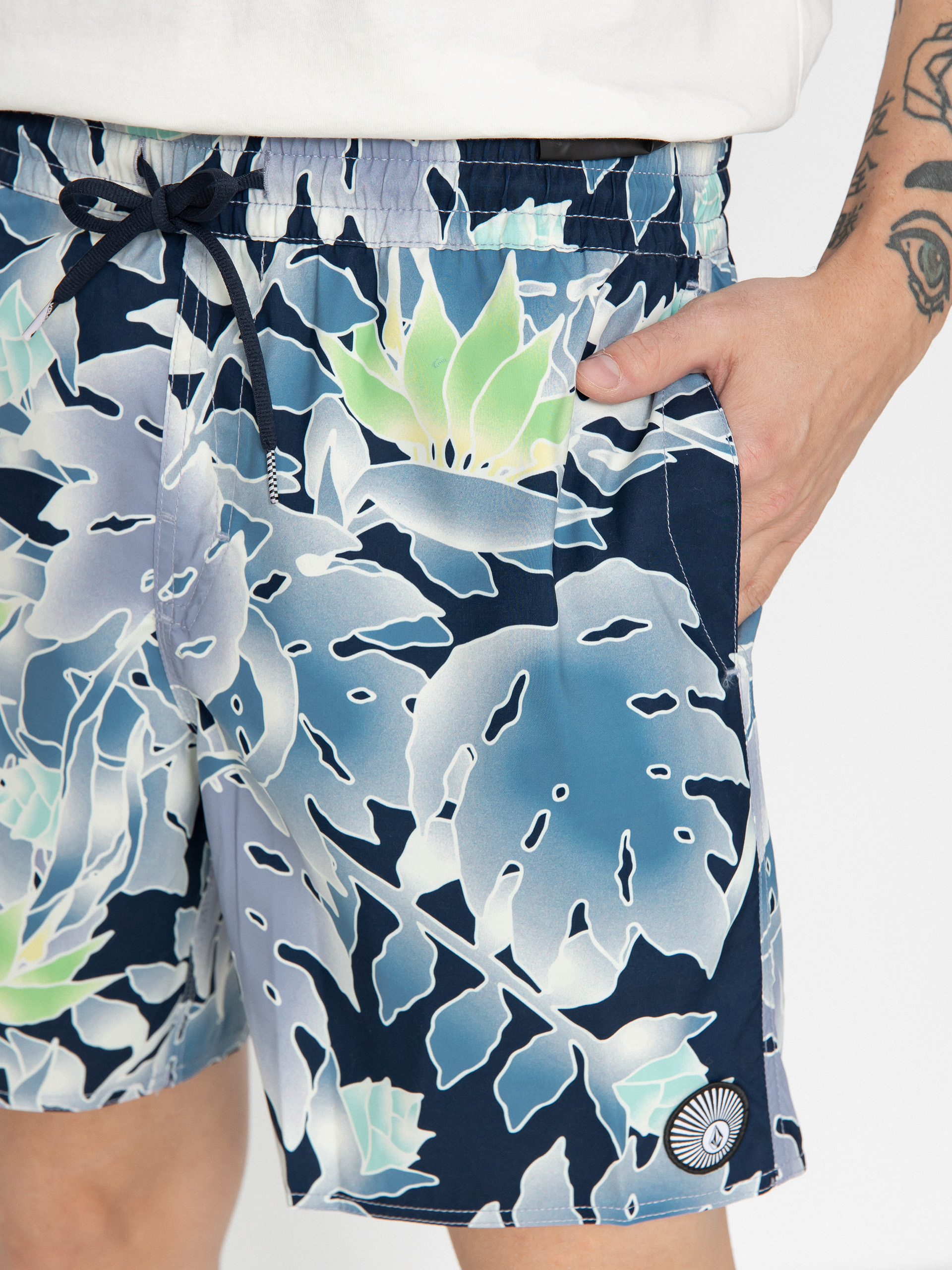 Шорти Volcom Lido Print 17 (navy)