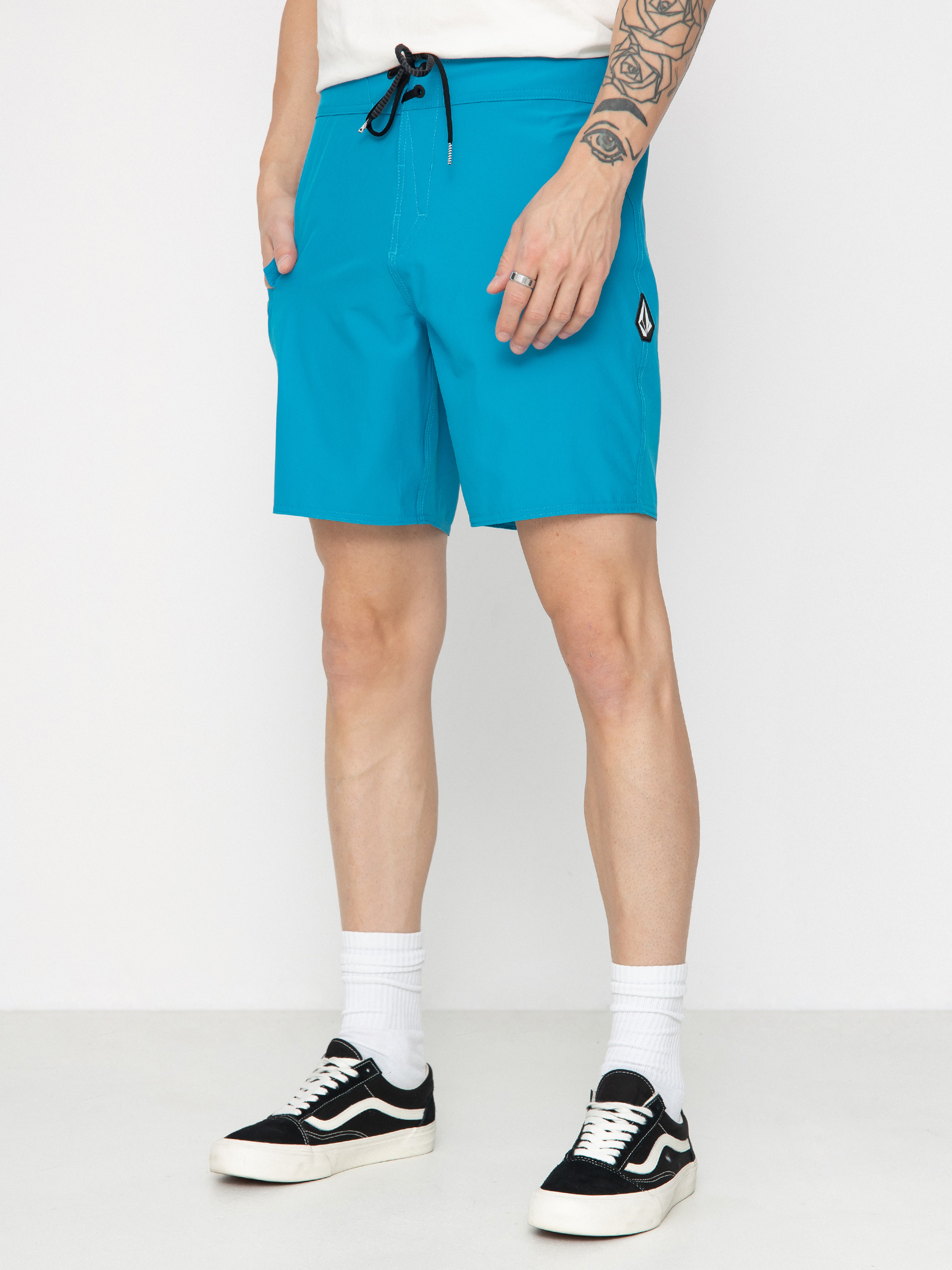 u041fu043bu044fu0436u043du0456 u0448u043eu0440u0442u0438 Volcom Lido Solid Mod 18 (tidal blue)