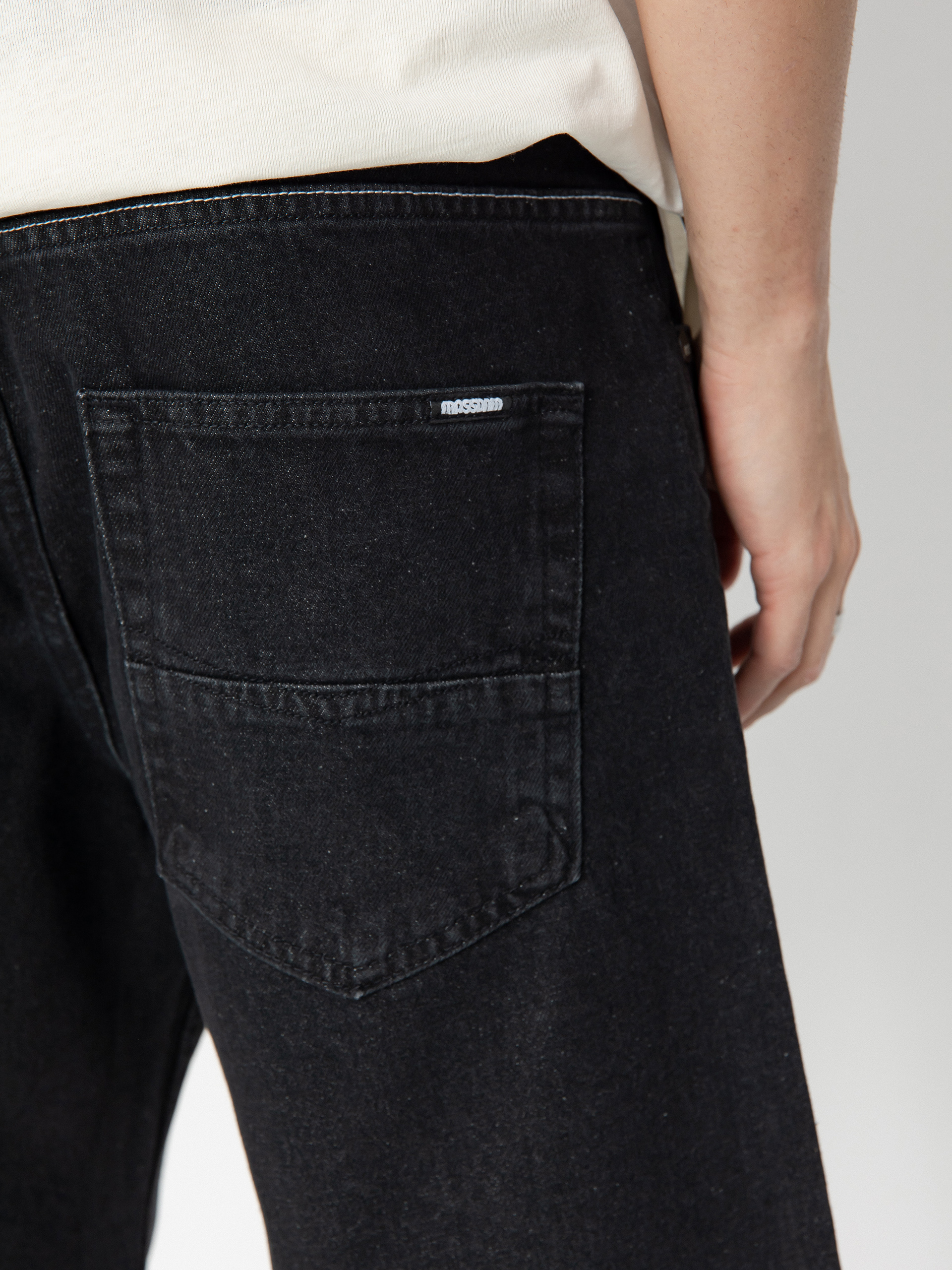 Шорти MassDnm Jeans Slang (black washed)