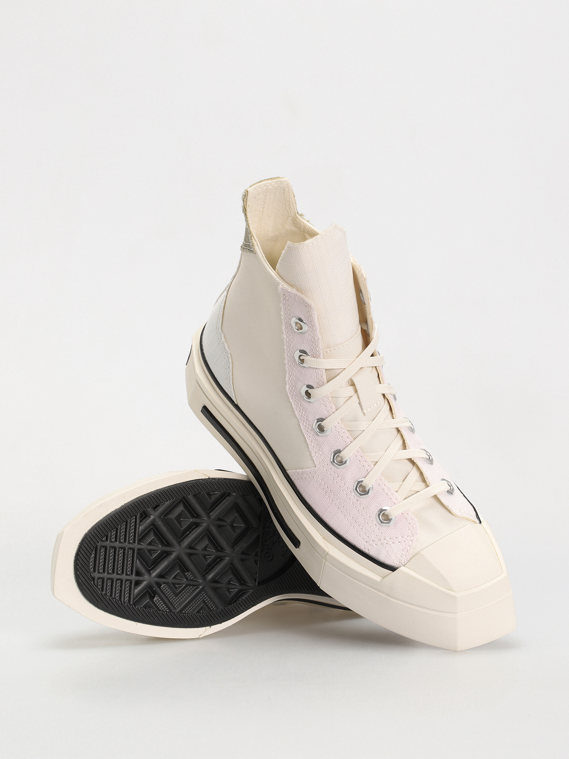 Кеди Converse Chuck 70 De Luxe Squared Hi - білий (lilac)