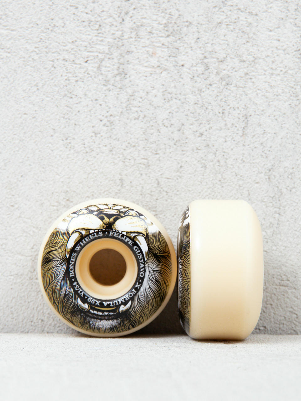 Колеса Bones X Formula Gustavo Mane Event V1 Standard 99A (natural/gold/black)