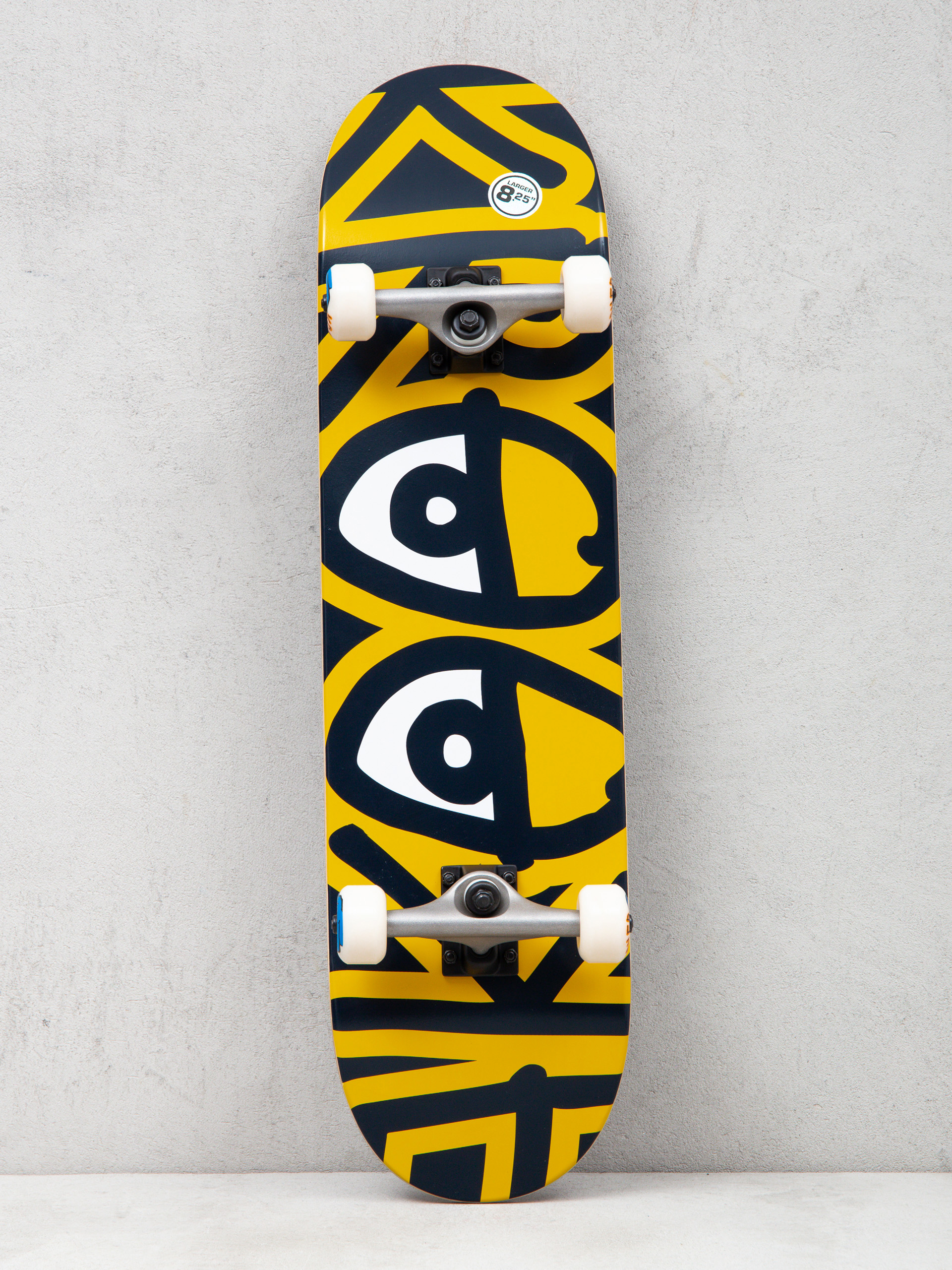 Скейтборд Krooked Tm Big Eyes (yellow/black)