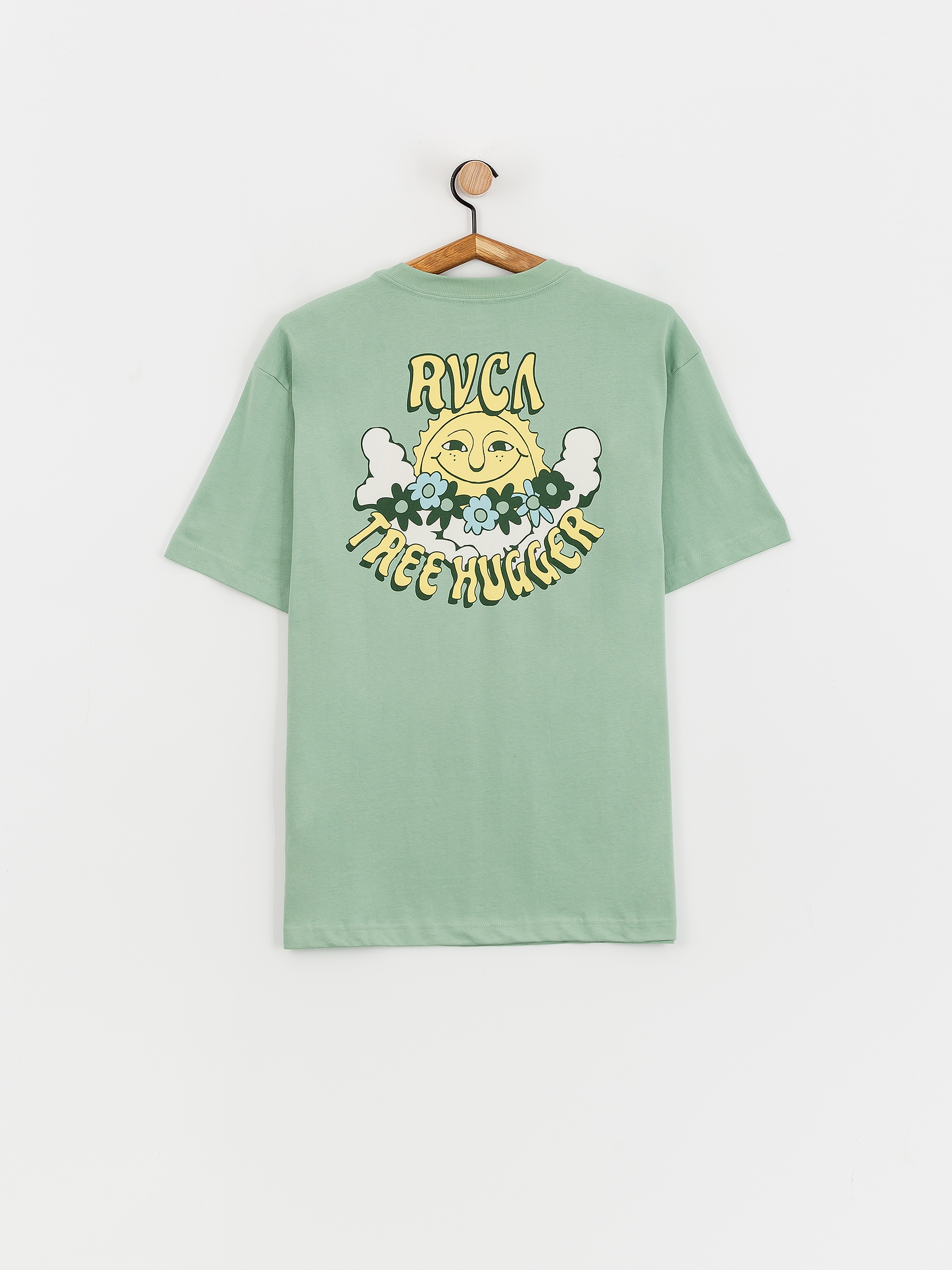 Футболка RVCA Tree Hugger (green haze)