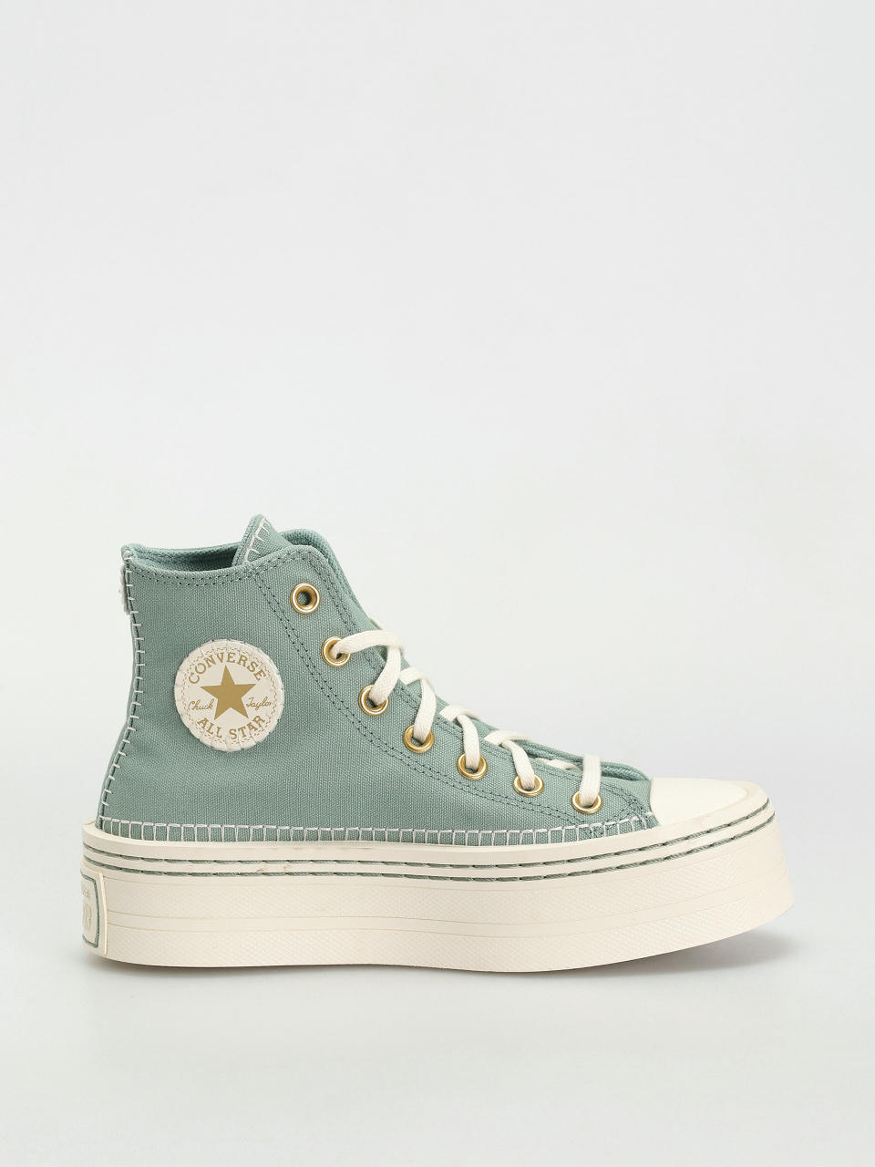 Кеди Converse Chuck Taylor All Star Modern Lift Hi Wmn (apple green)