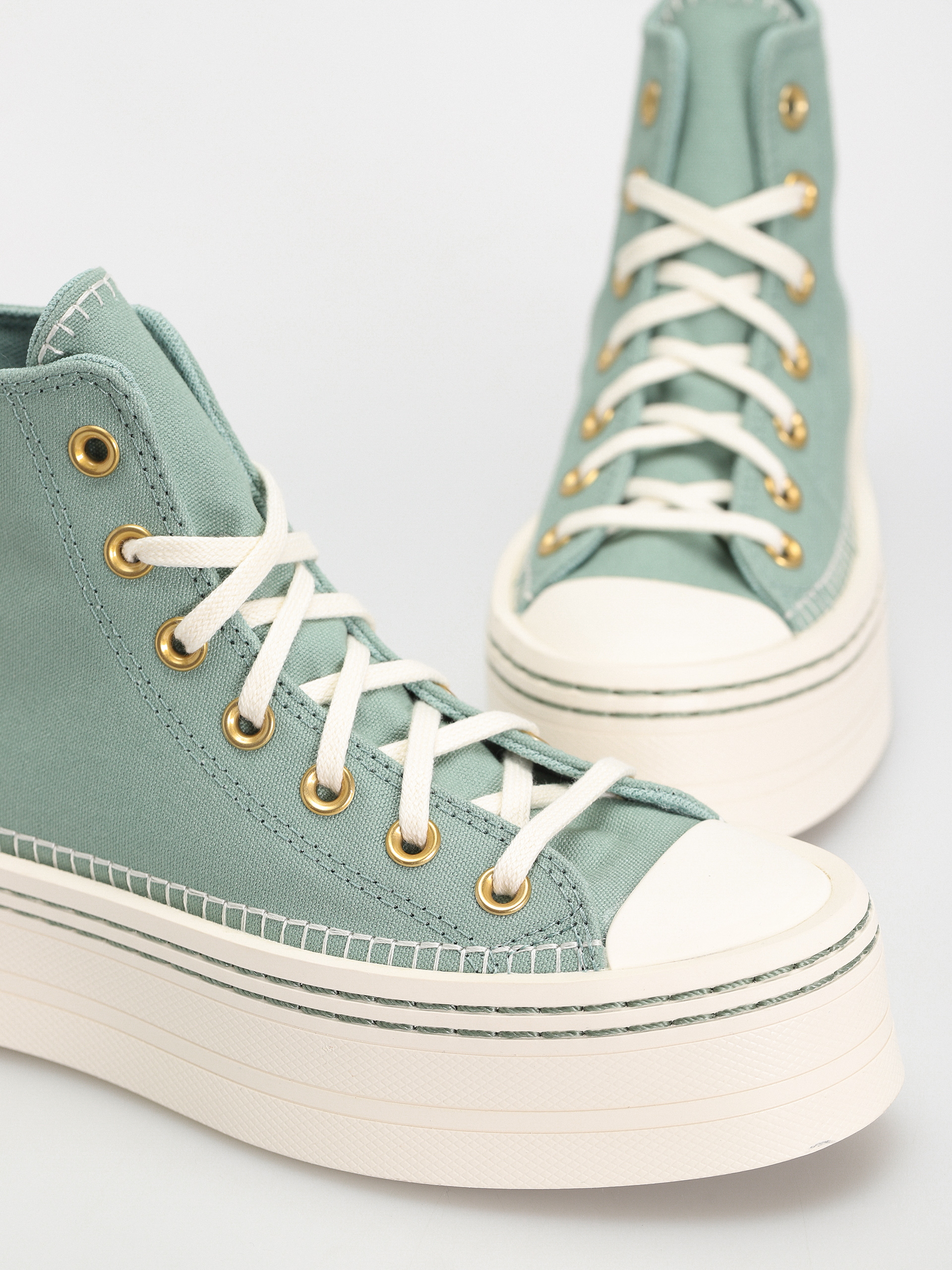 Кеди Converse Chuck Taylor All Star Modern Lift Hi Wmn (apple green)
