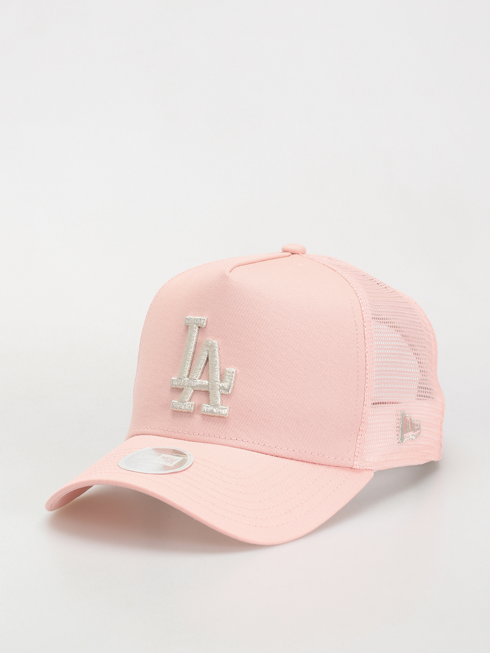 Кепка New Era Metallic Trucker Los Angeles Dodgers Wmn (pink)