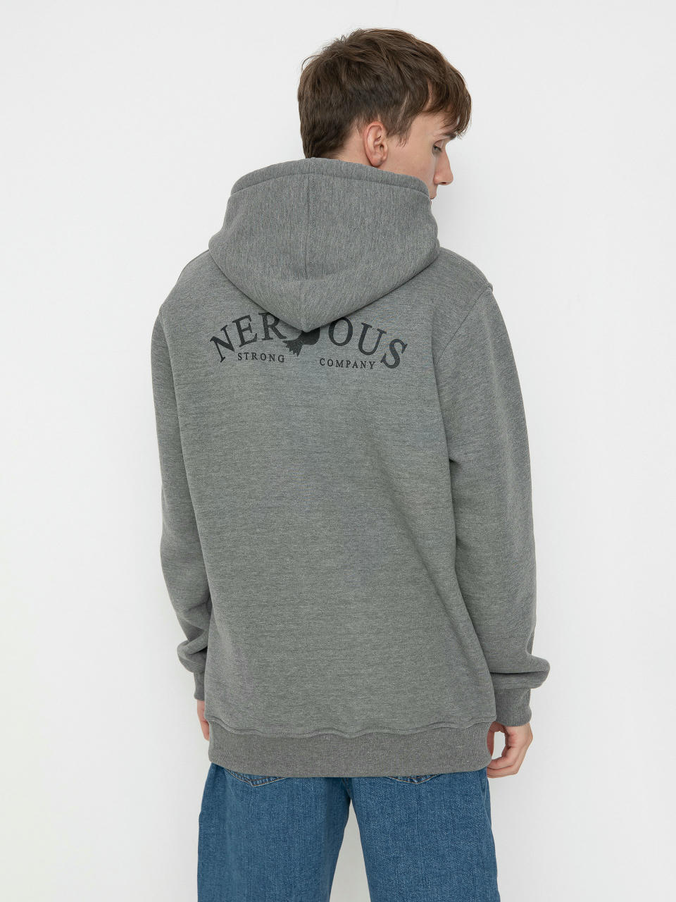 Худі Nervous Small Classic Arc HD (light heather)