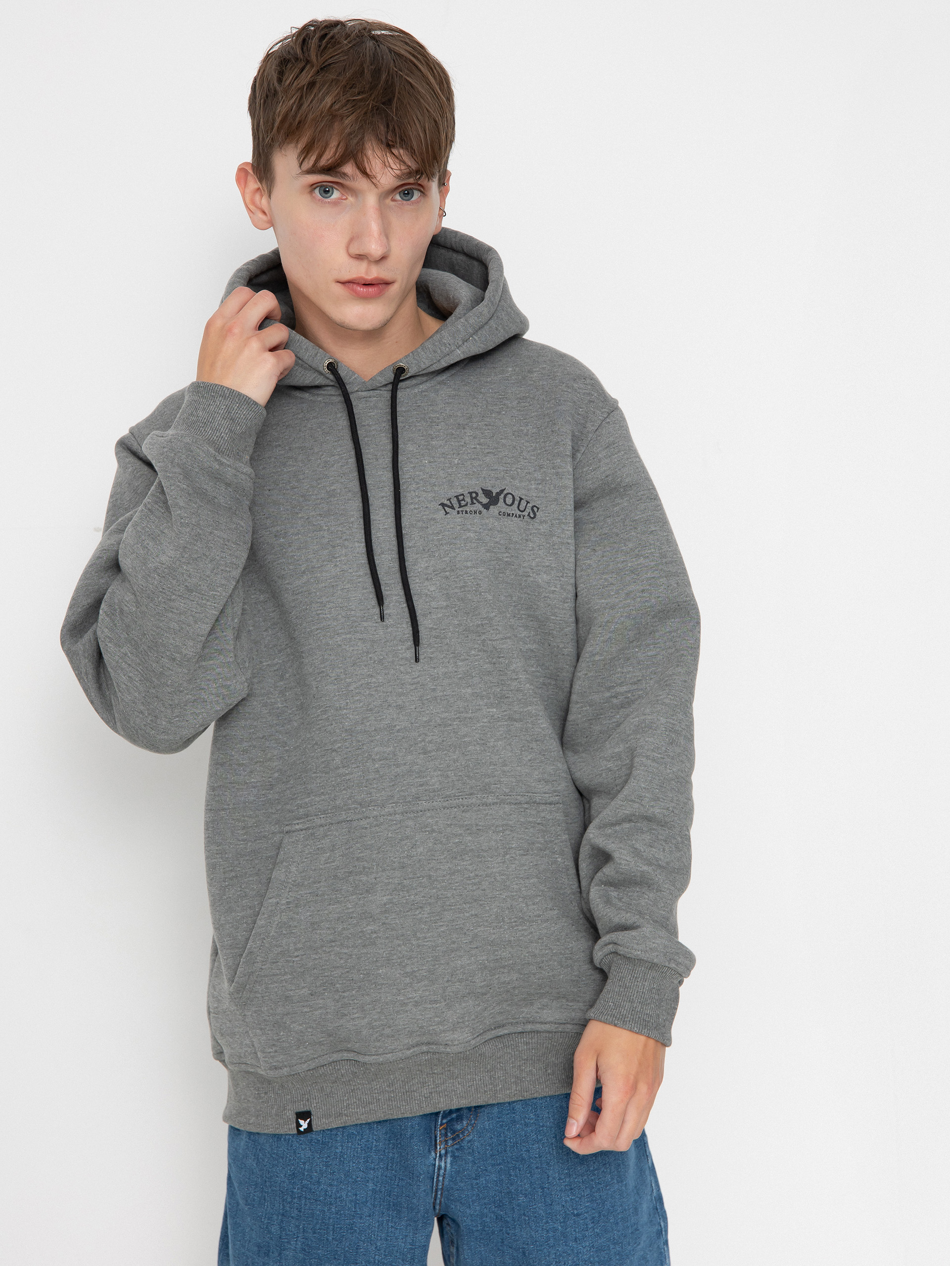 Худі Nervous Small Classic Arc HD (light heather)