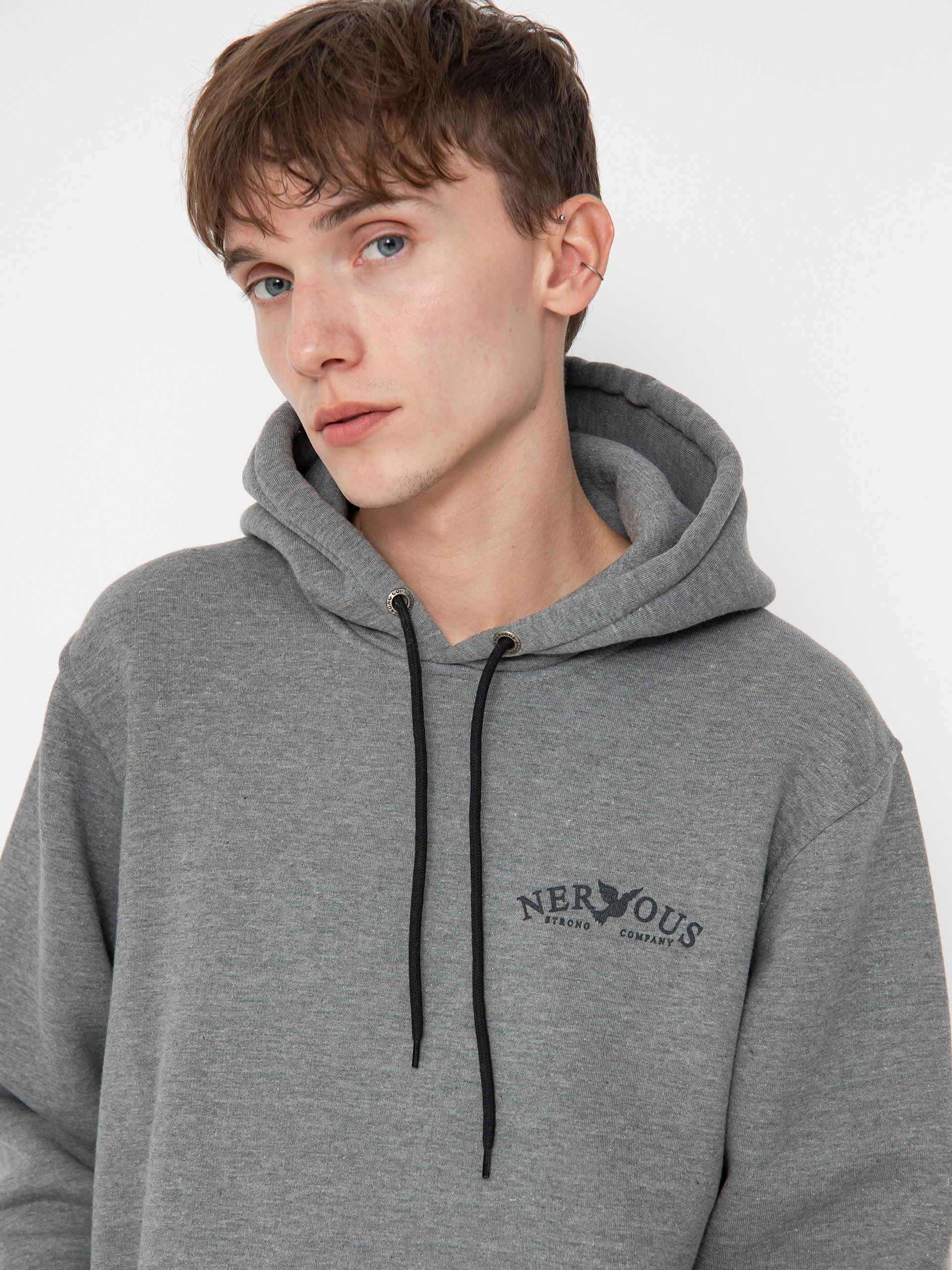 Худі Nervous Small Classic Arc HD (light heather)