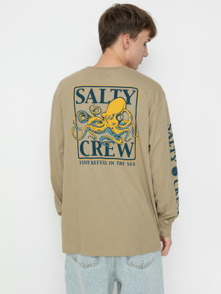 Лонгслів Salty Crew Ink Slinger Standard (khaki heather)