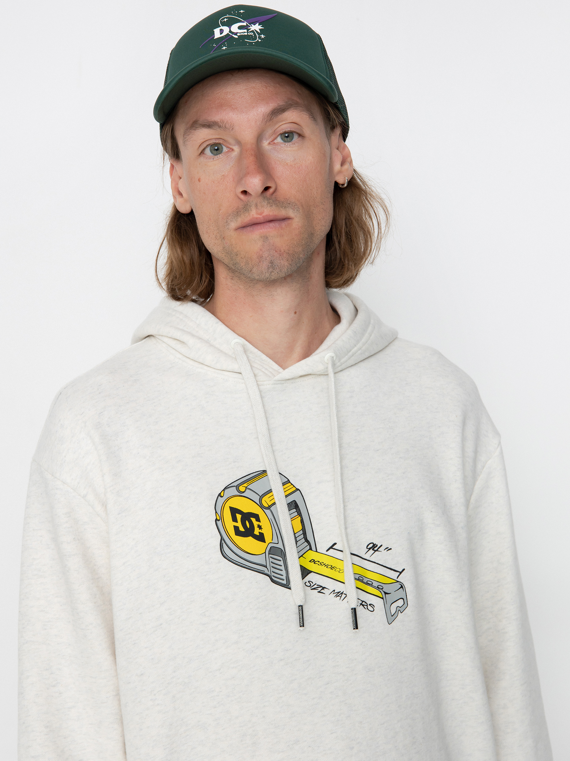 Худі DC Size Matters HD (snow heather)