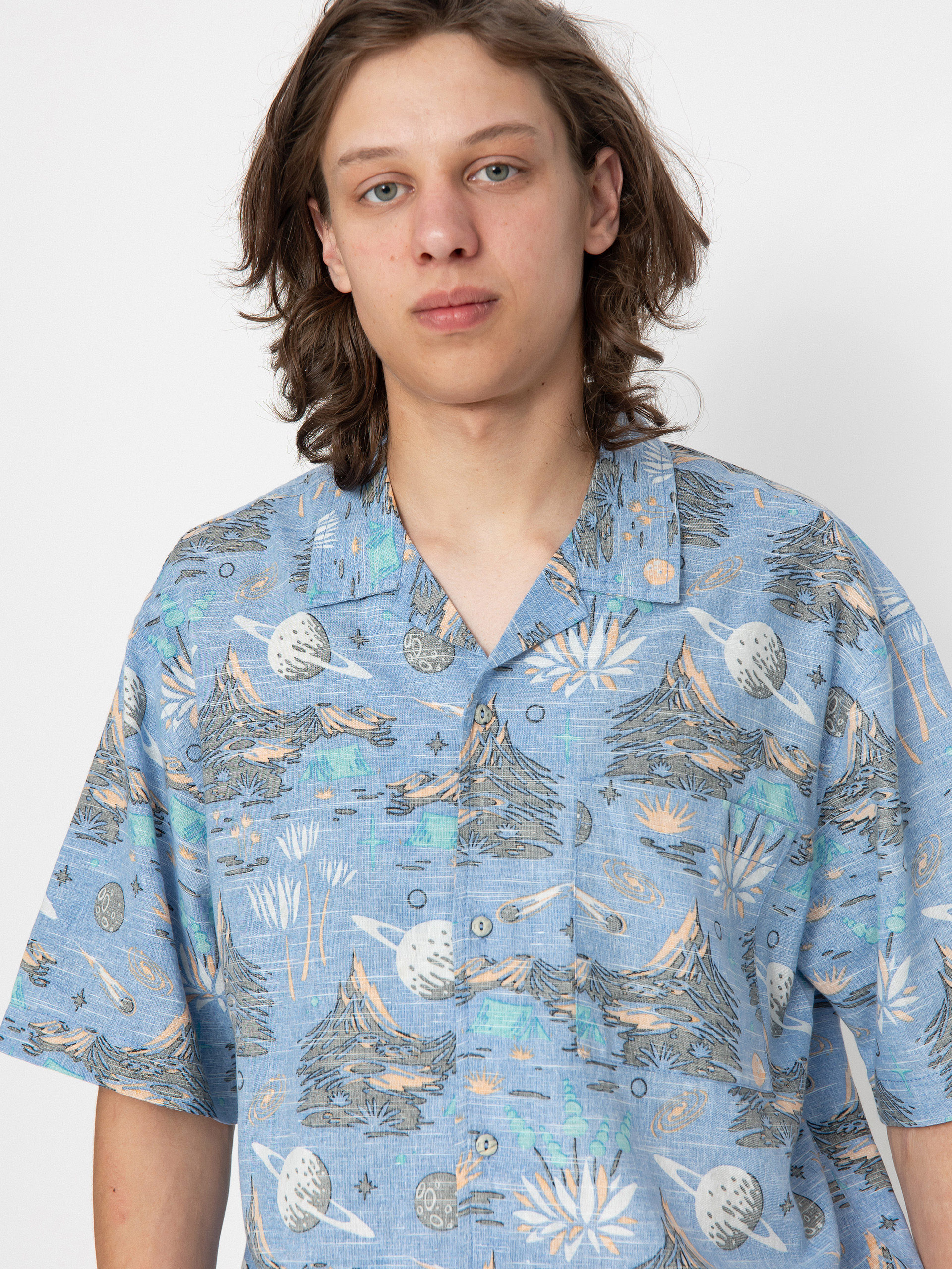 Сорочка Element Thalweg (saturn camp blue)