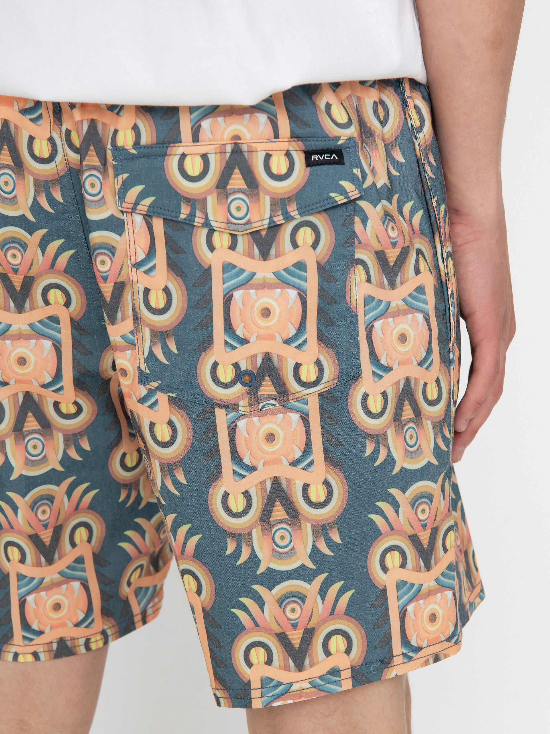 Пляжні шорти RVCA Redondo Elastic (cool blue)