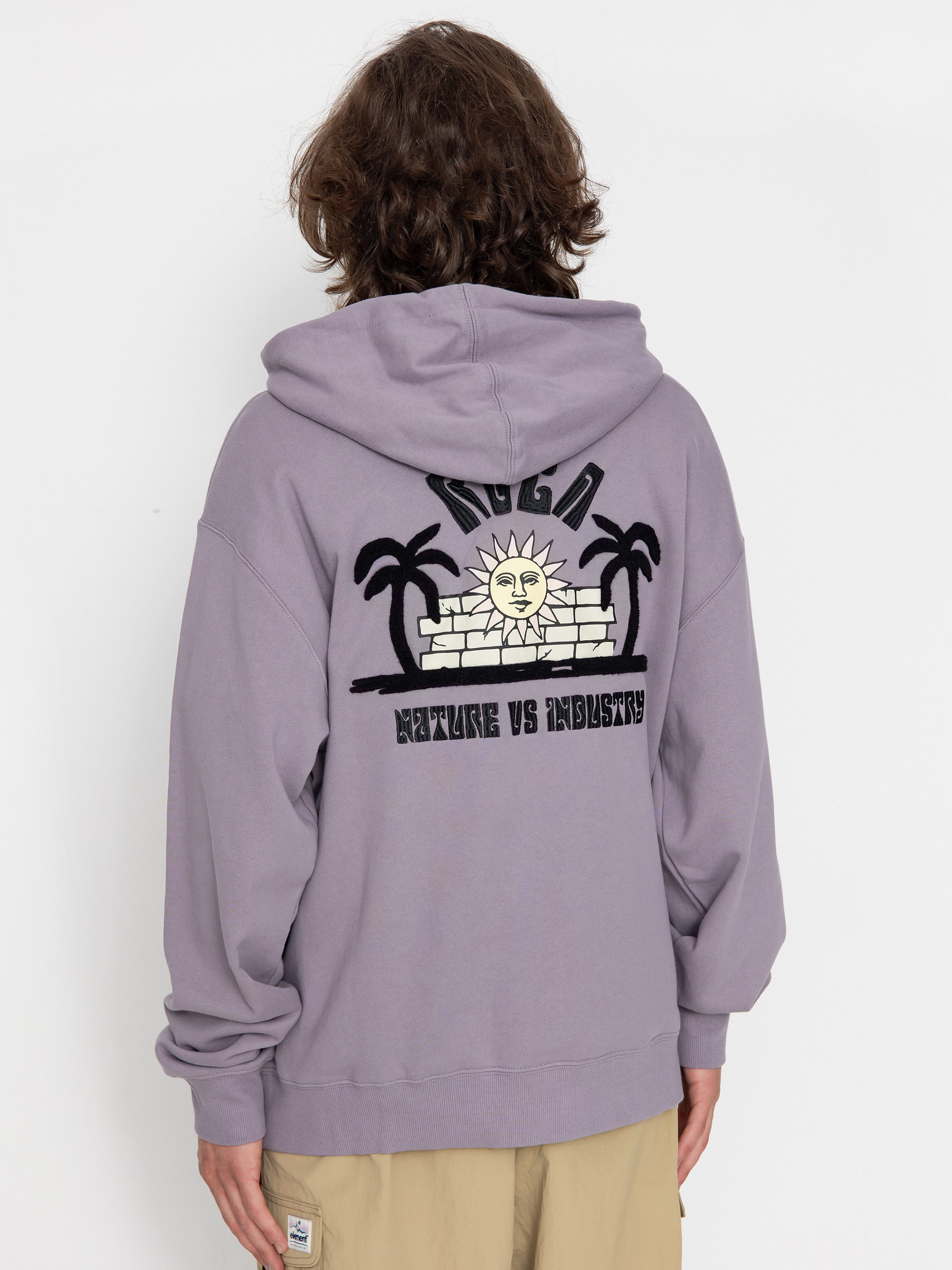 Худі RVCA Sun Trap HD (gray ridge)