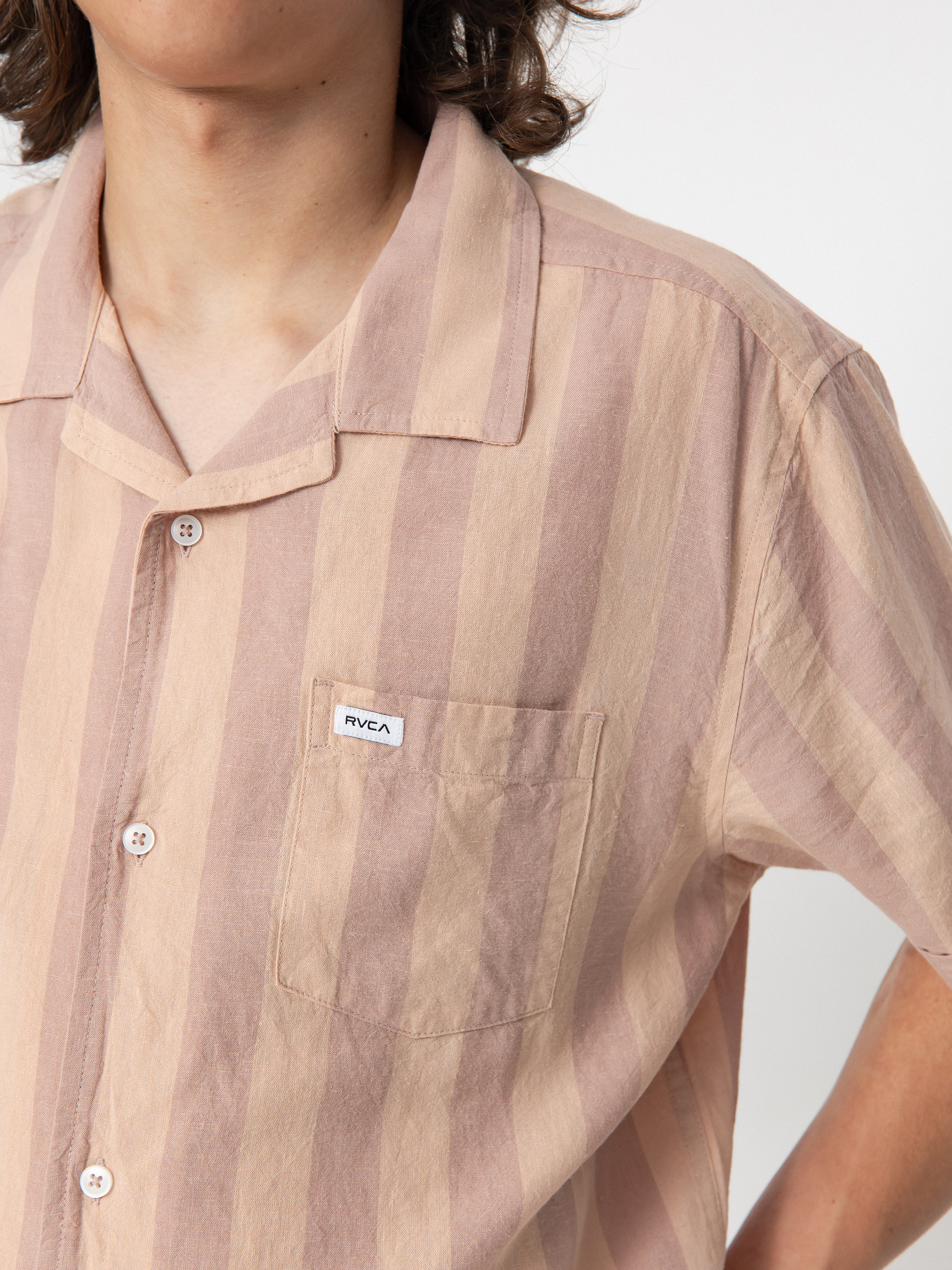 Сорочка RVCA Love Stripe (palomino grey)