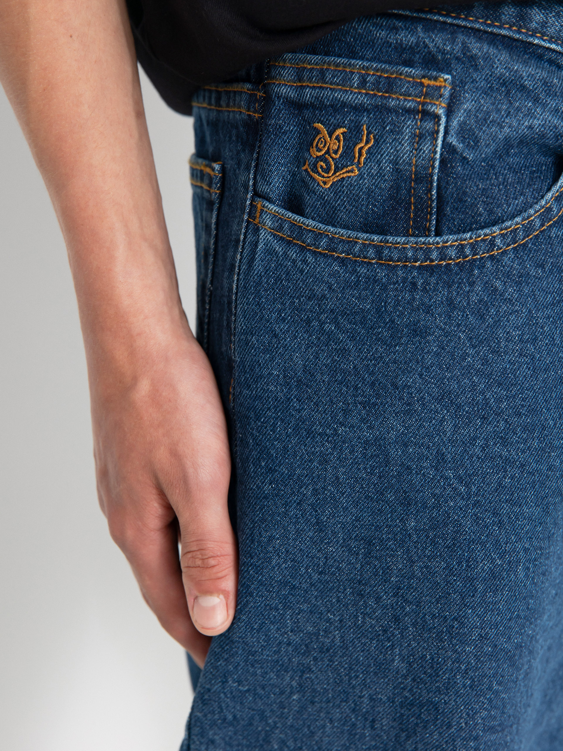 Штани Polar Skate 92! Denim (dark blue)