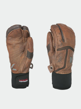 Рукавиці Level Off Piste Leather Trigger (brown)