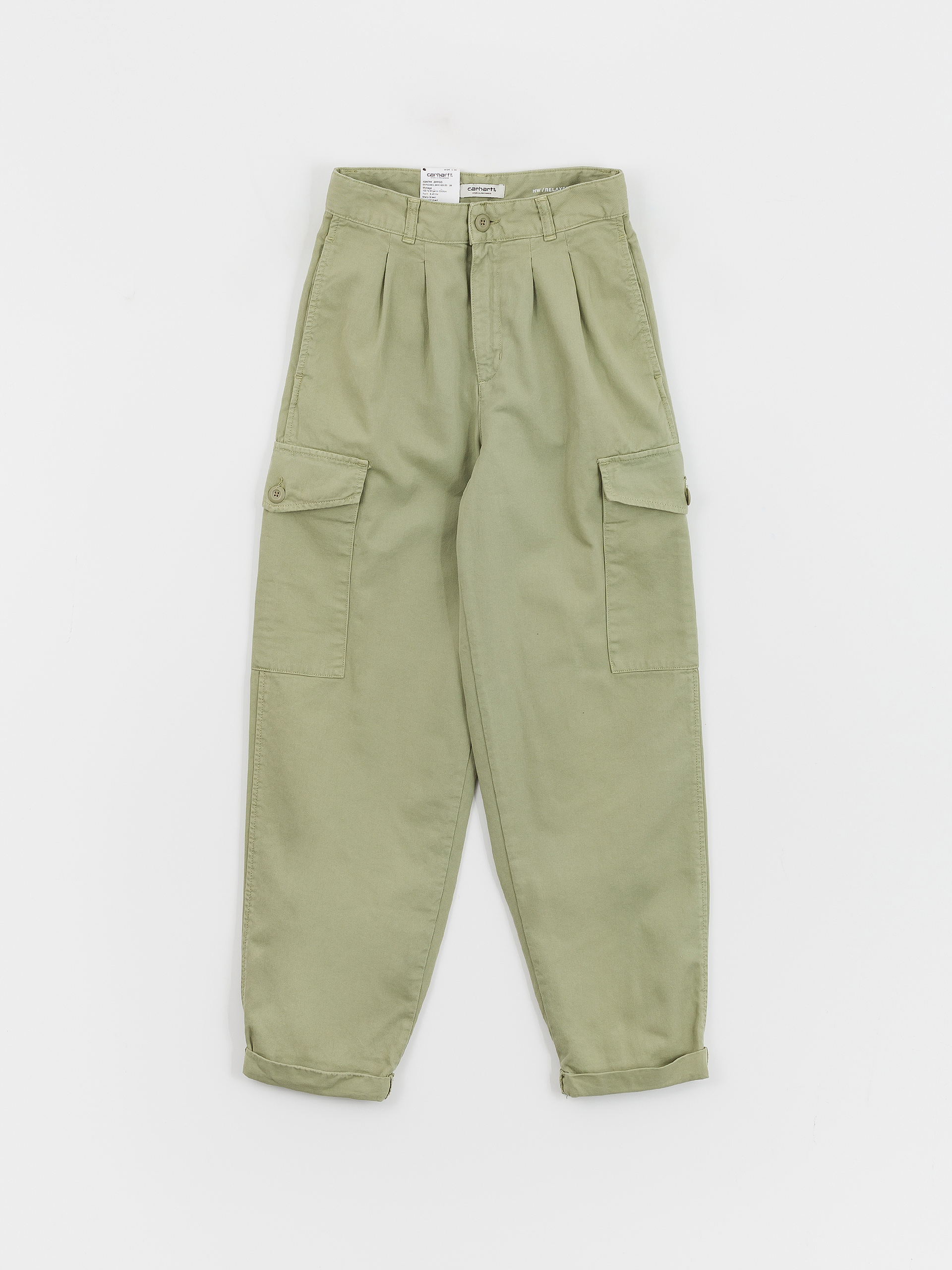 Штани Carhartt WIP Collins Wmn (misty green)
