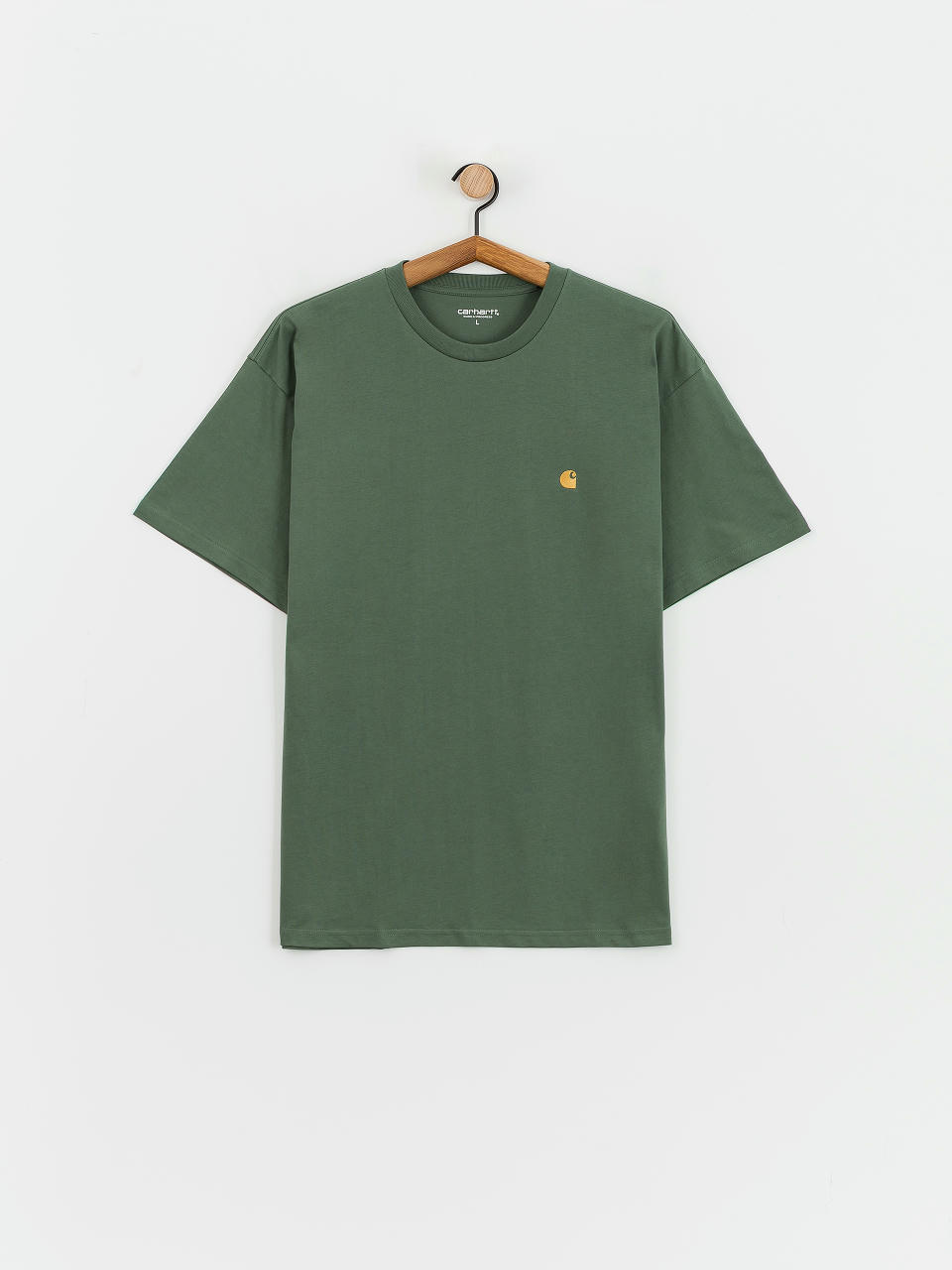 Футболка Carhartt WIP Chase (duck green/gold)