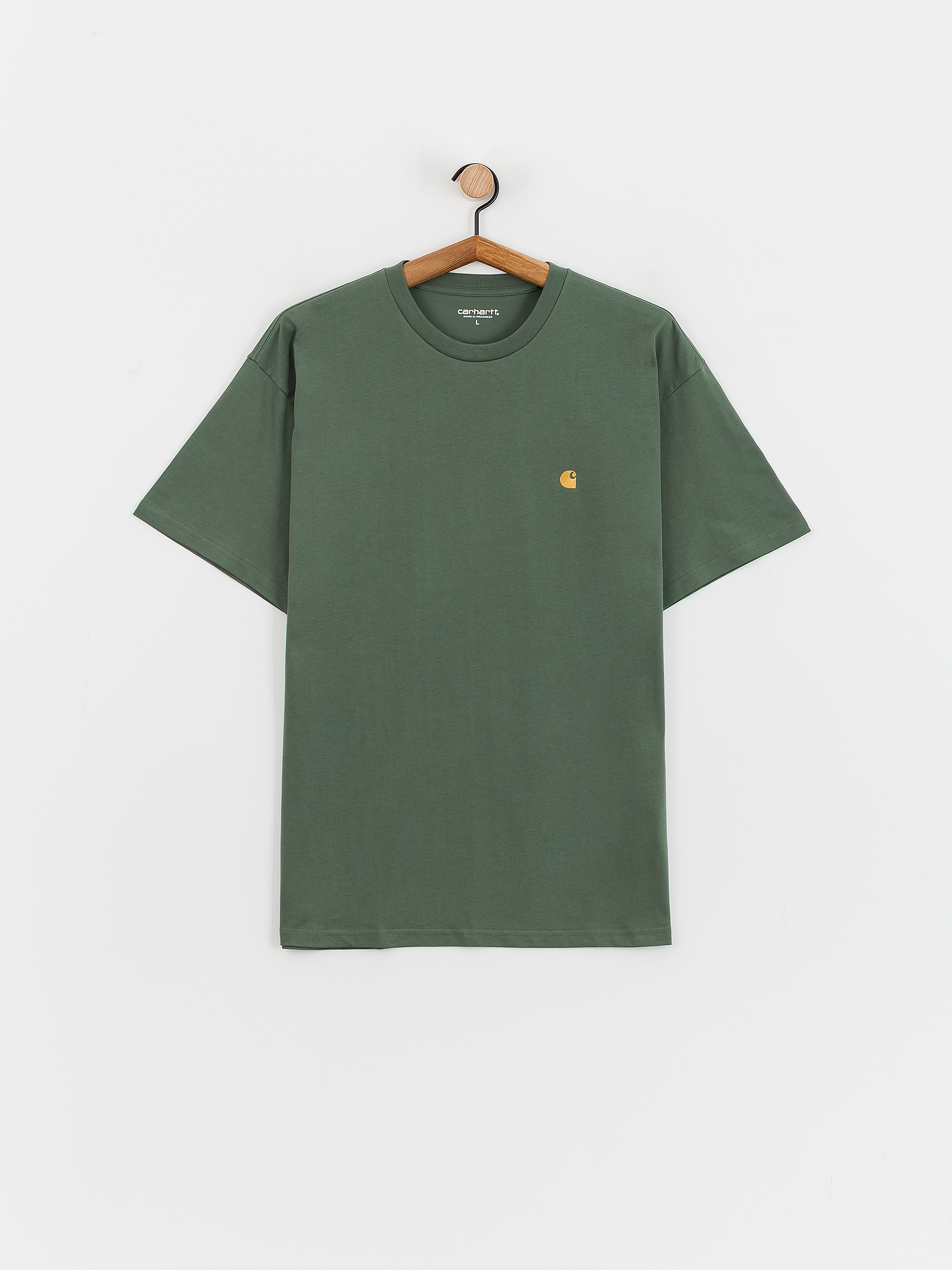 Футболка Carhartt WIP Chase (duck green/gold)