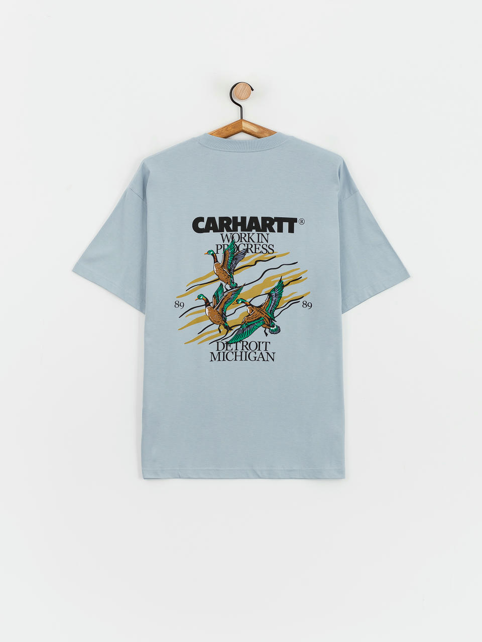 Футболка Carhartt WIP Ducks (misty sky)