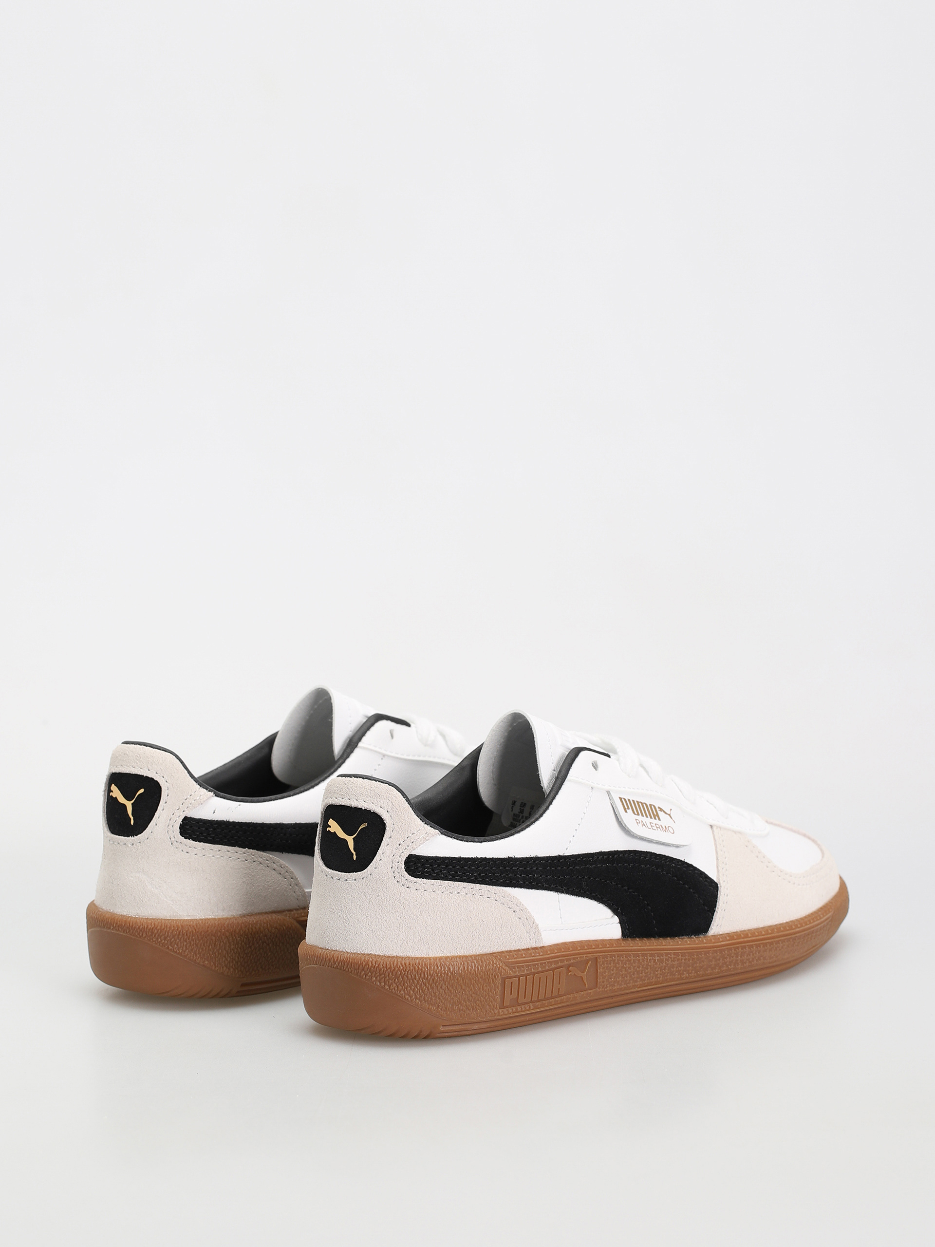 Взуття Puma Palermo Leather (puma white vapor gray gum)