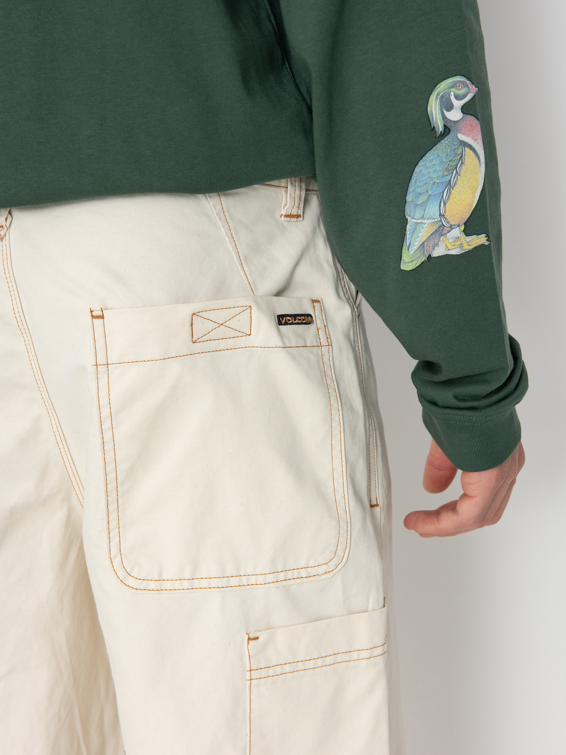 Штани Volcom Kraftsman (dirty white)