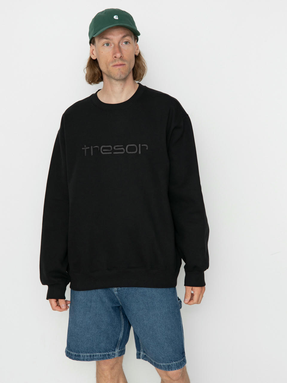 Світшот Carhartt WIP X TRESOR Techno Alliance (black/grey)