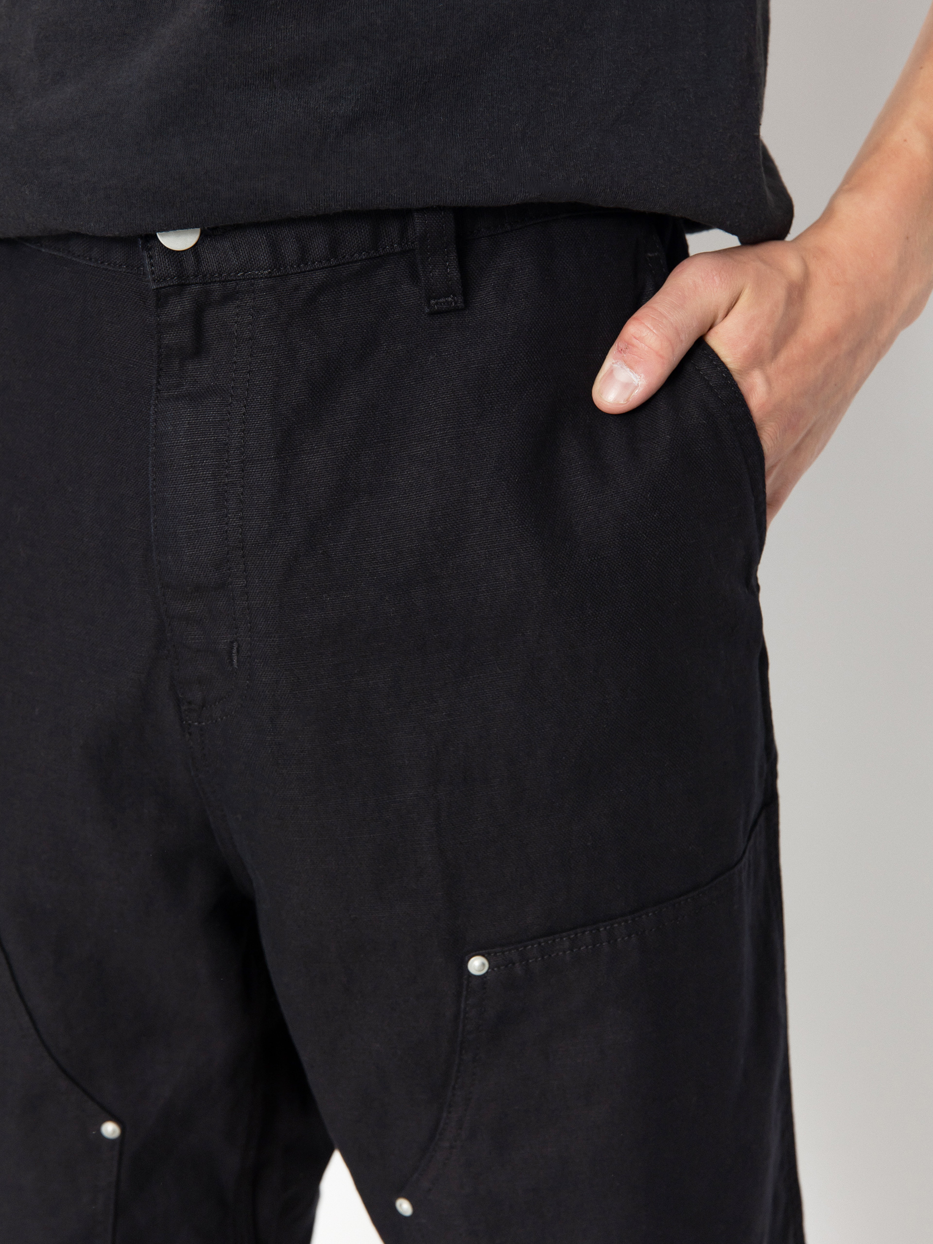 Штани Carhartt WIP Walter Double Knee (black)