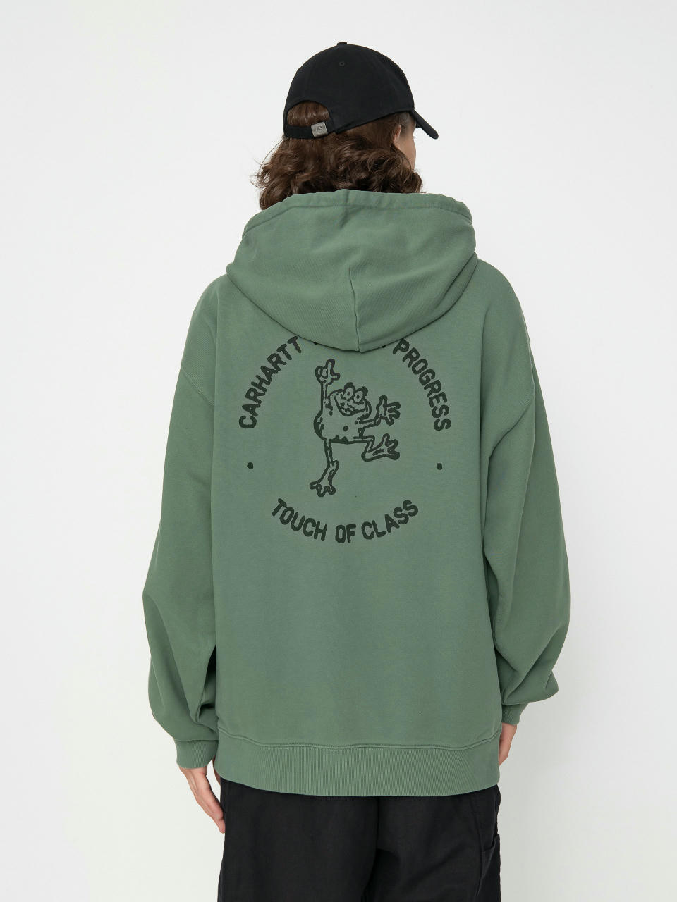 Худі Carhartt WIP Stamp HD (duck green/black)