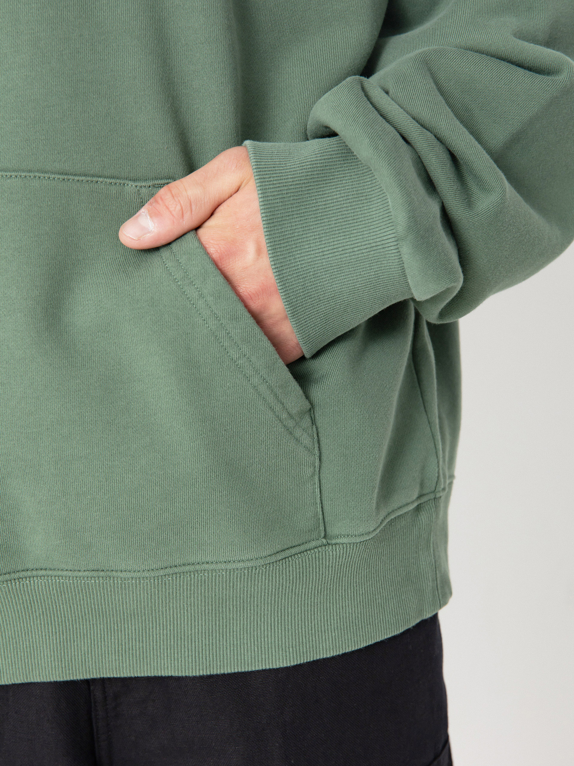 Худі Carhartt WIP Stamp HD (duck green/black)