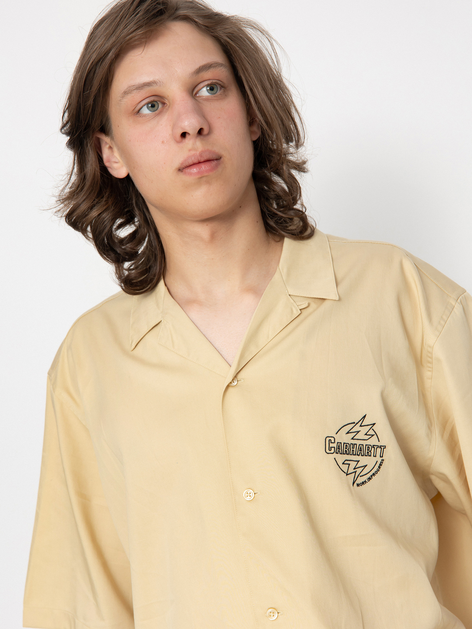 Сорочка Carhartt WIP Ablaze (cornsilk/black)