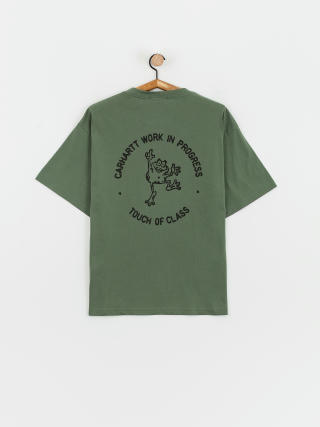 Футболка Carhartt WIP Stamp (duck green/black)