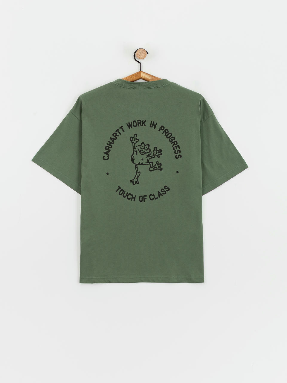 Футболка Carhartt WIP Stamp (duck green/black)